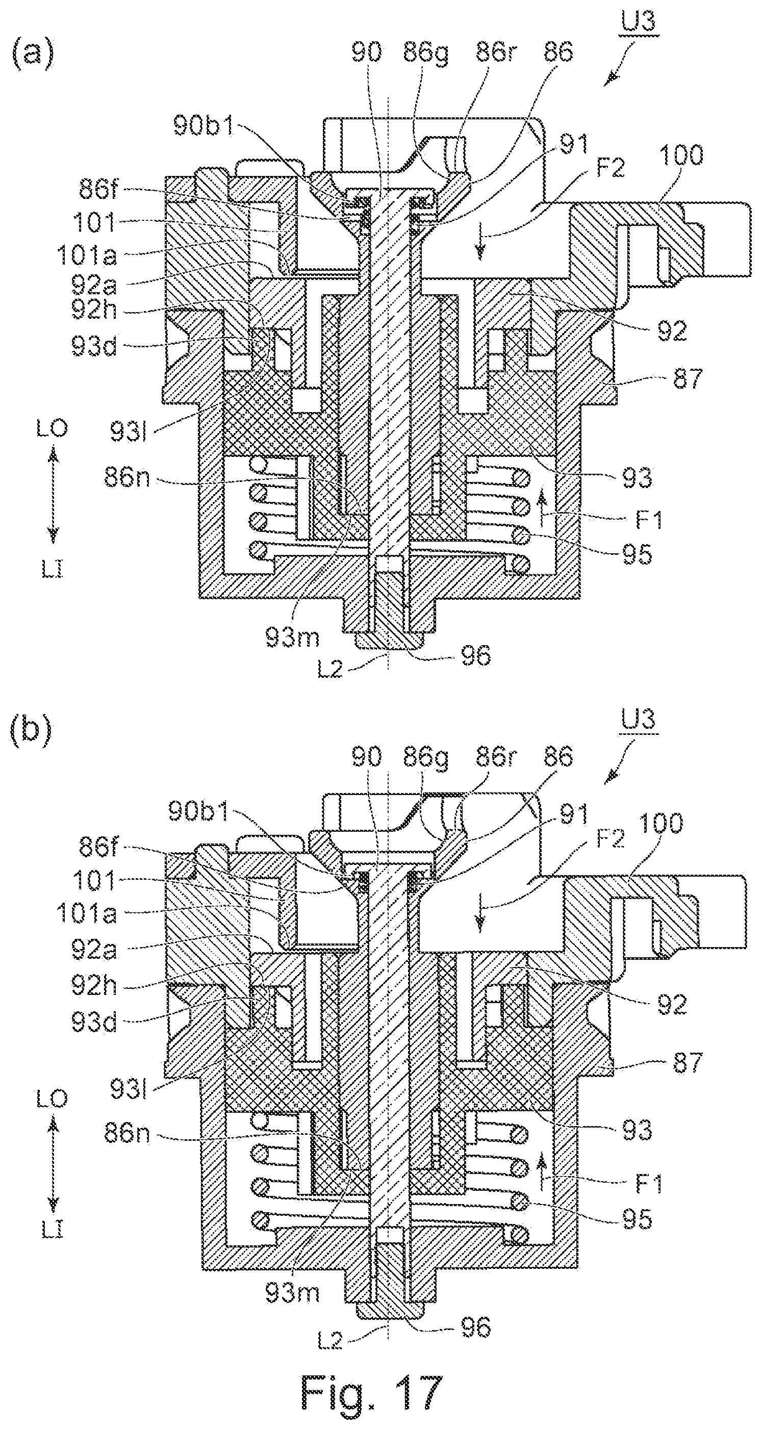 Patent US11774906 Figure 17 – Drum unit, cartridge, process cartridge and electrophotographic image forming apparatus having a coupling member and a movable member
