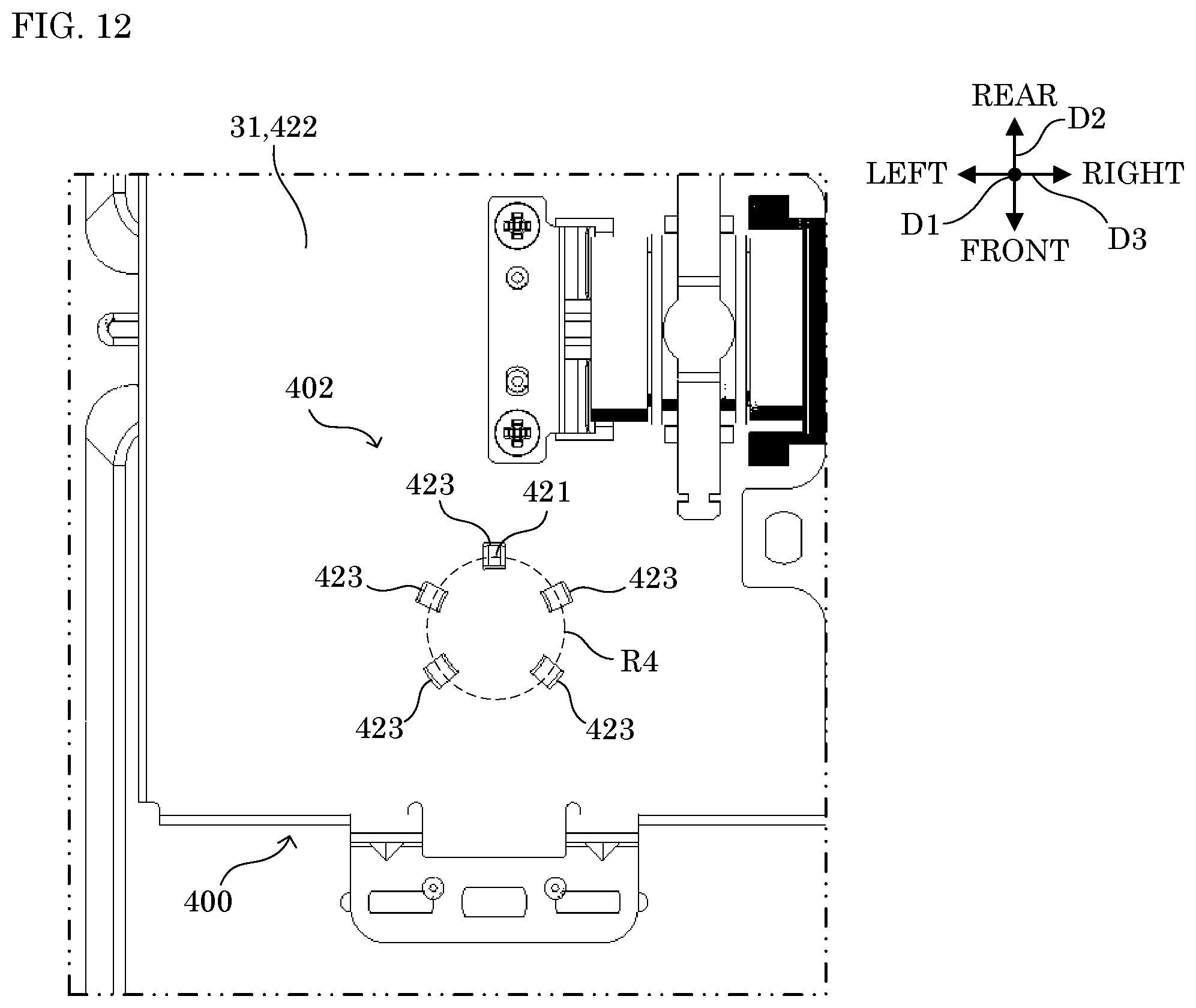 Patent US11774907 Figure 7 – Image forming apparatus capable of suppressing deterioration in image quality