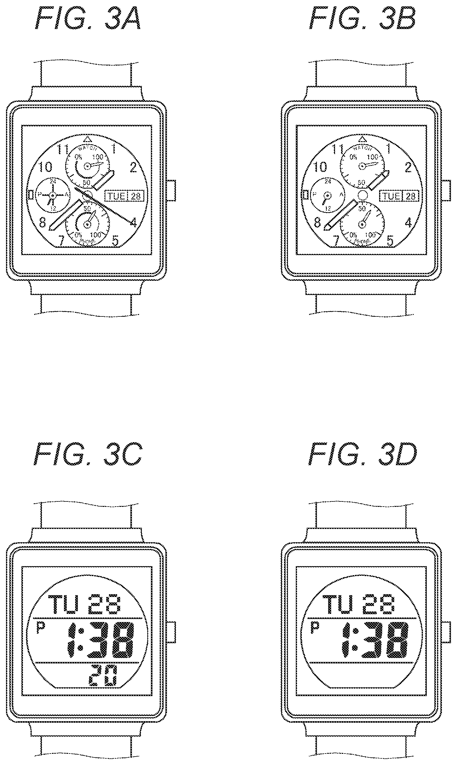 Patent US11774916 Figure 3 – Electronic device capable of appropriately using various time displays