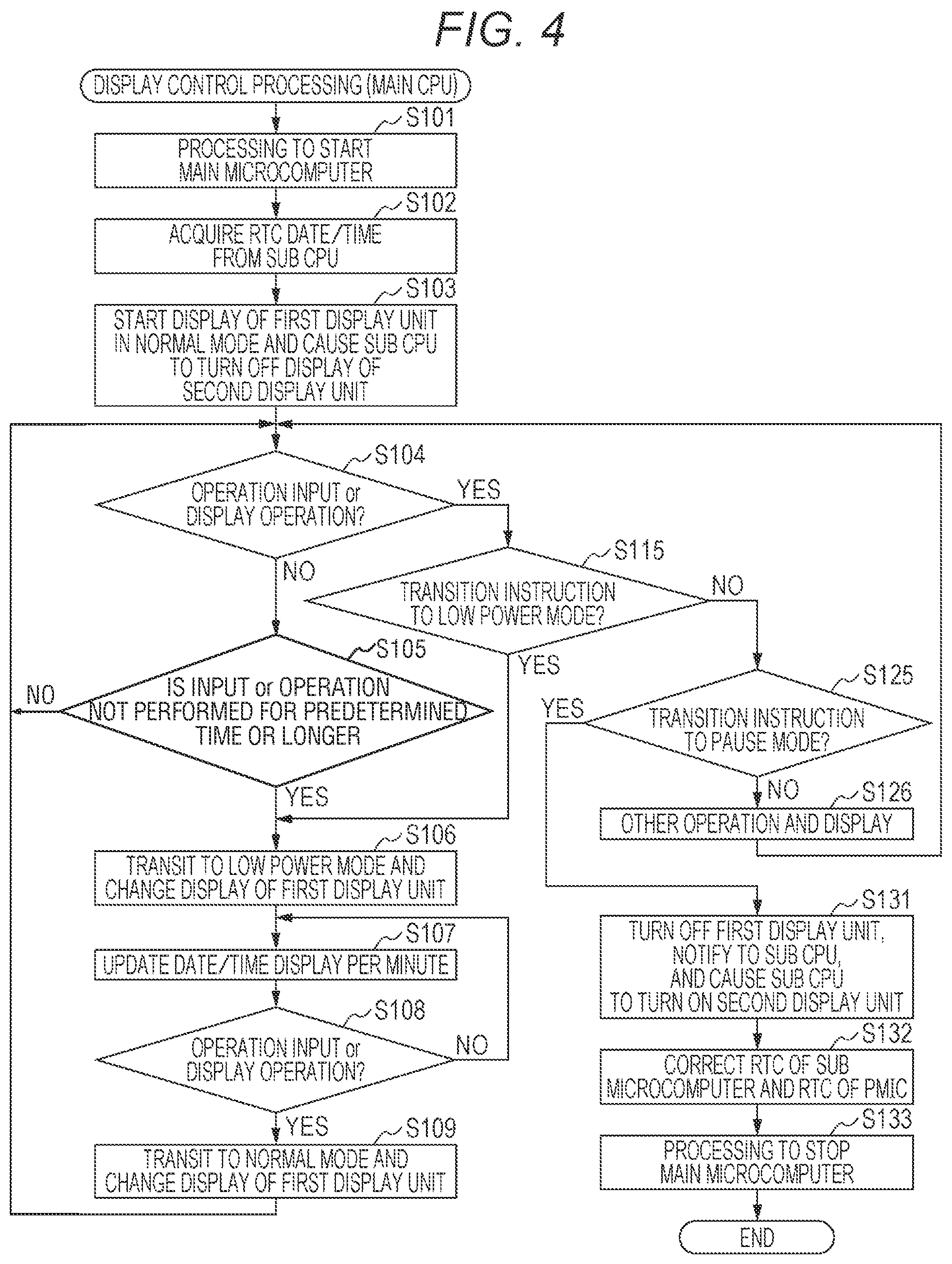 Patent US11774916 Figure 4 – Electronic device capable of appropriately using various time displays