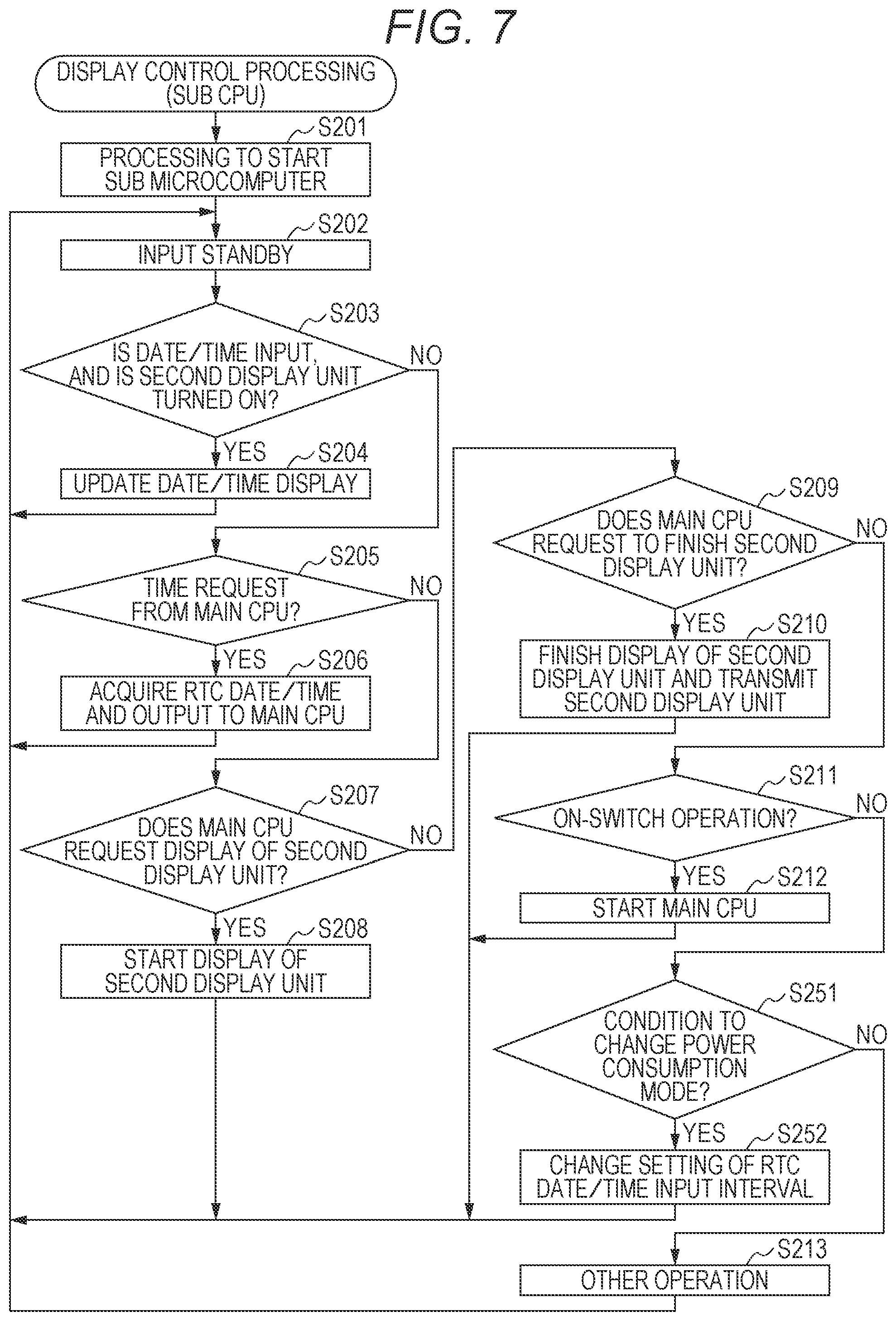 Patent US11774916 Figure 7 – Electronic device capable of appropriately using various time displays