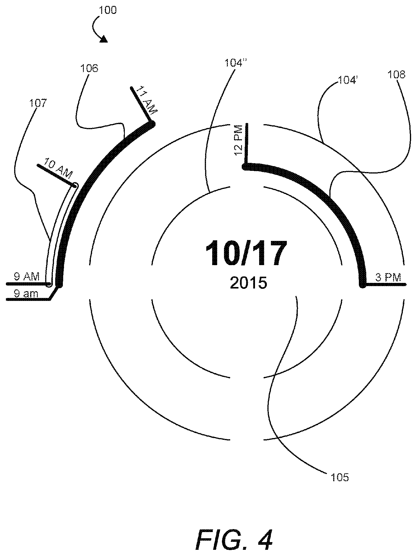 Patent US11774917 Figure 4 – Apparatus with API for use in indicating time interval durations of particular events