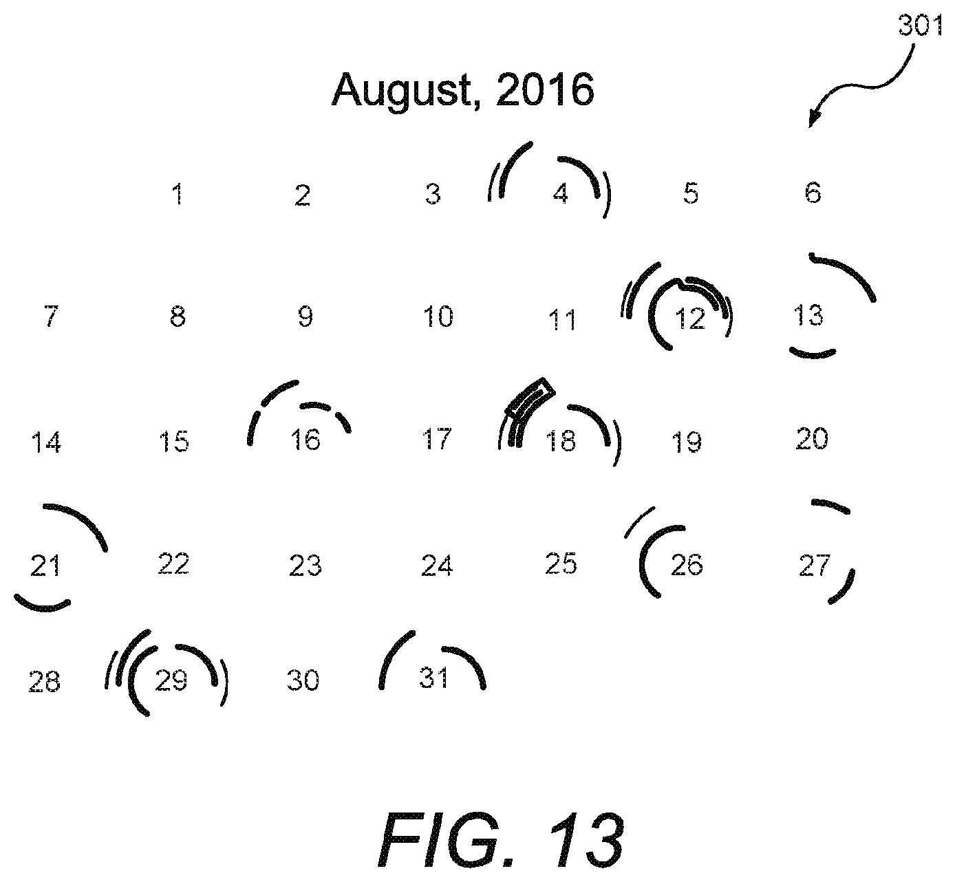 Patent US11774917 Figure 13 – Apparatus with API for use in indicating time interval durations of particular events