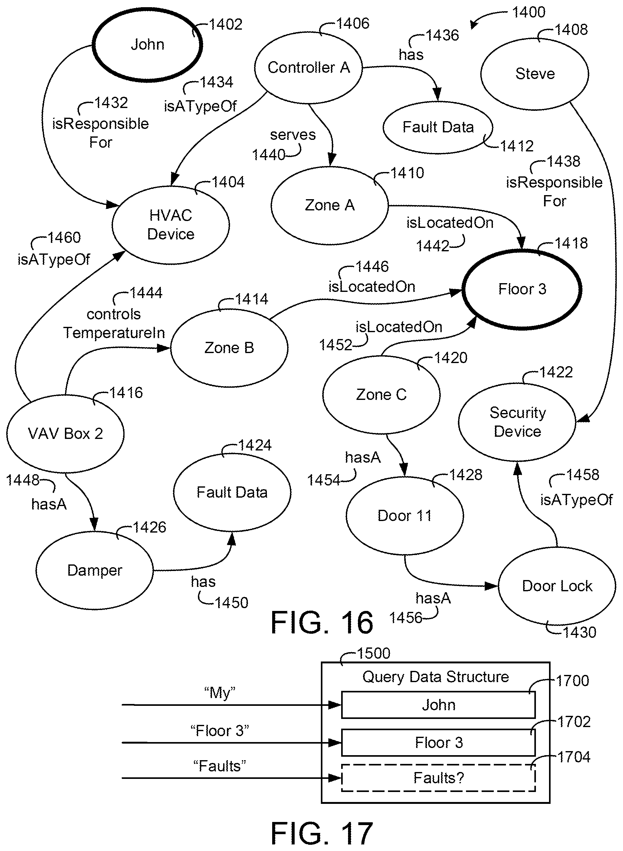 Patent US11774920 Figure 8 – Building system with user presentation composition based on building context