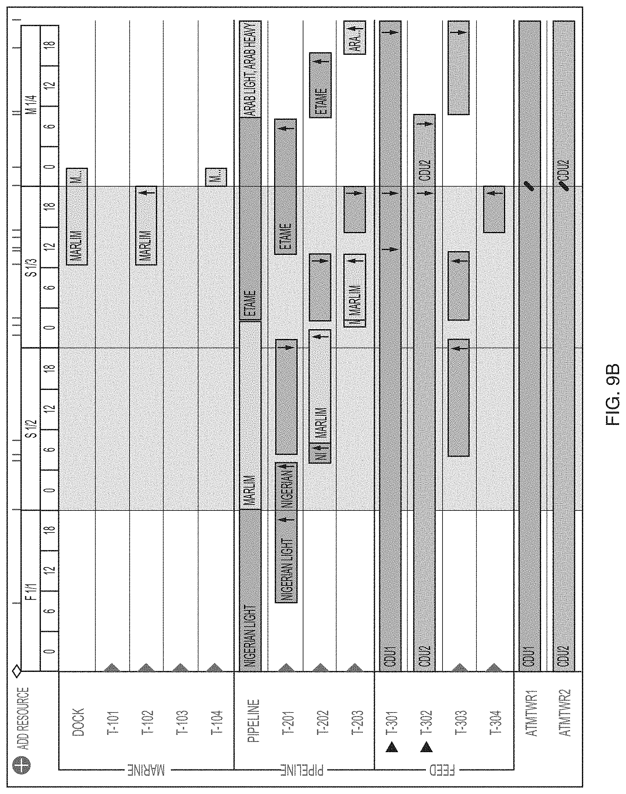 Patent US11774924 Figure 11 – Method and system for process schedule reconciliation using algebraic model optimization