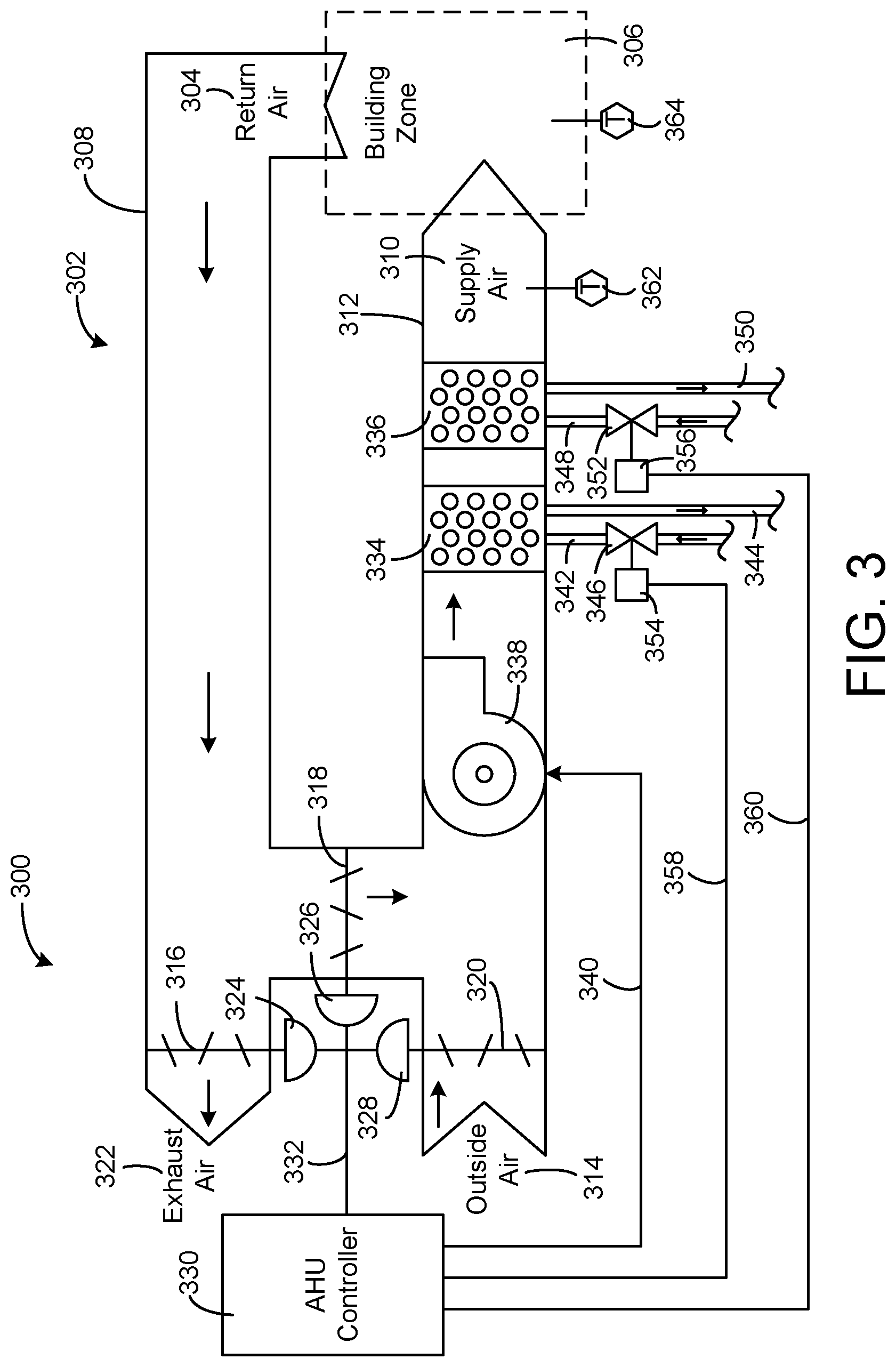 Patent US11774925 Figure 3 – Building management system with device twinning, communication connection validation, and block chain