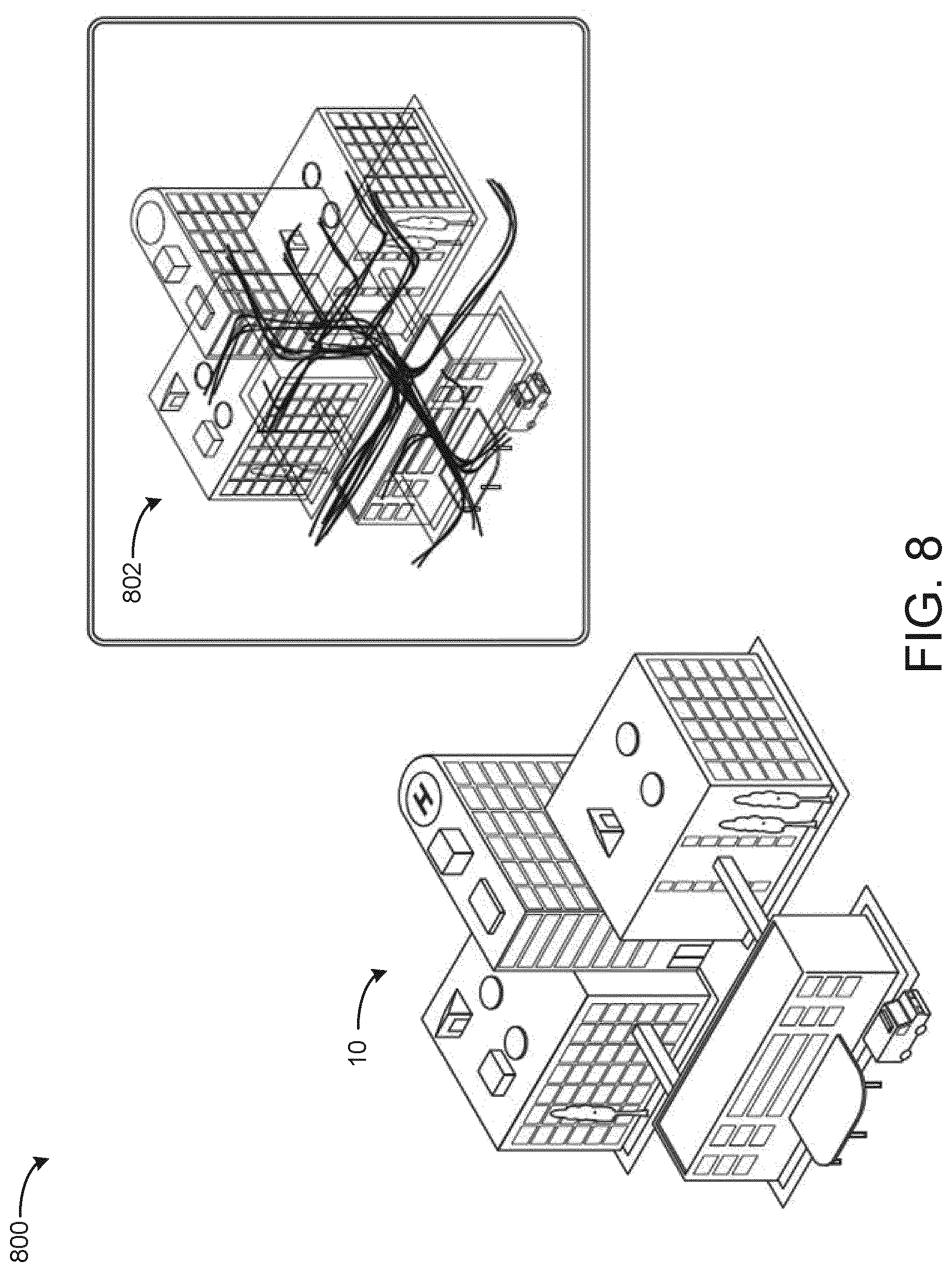 Patent US11774925 Figure 7 – Building management system with device twinning, communication connection validation, and block chain
