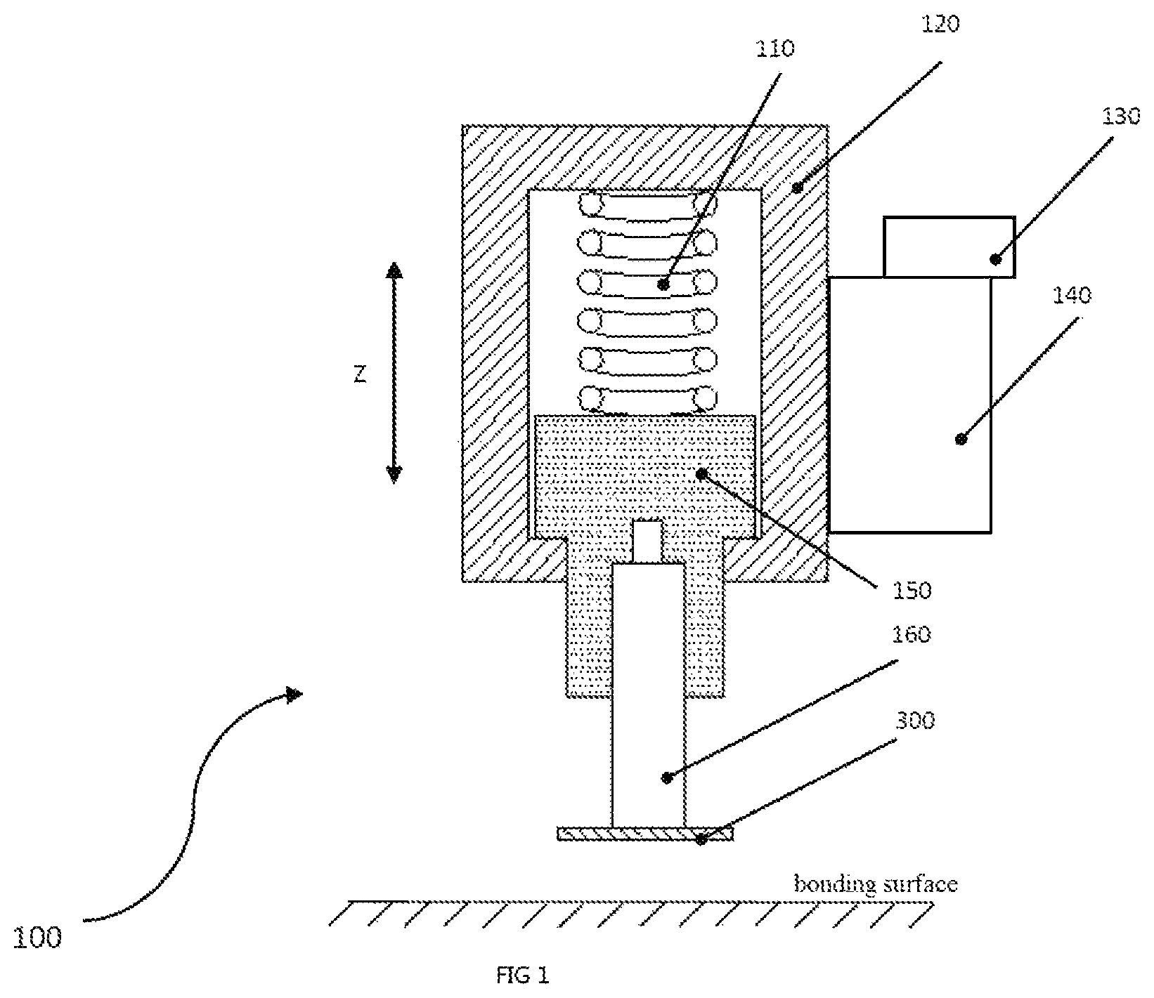 Patent US11774935 Figure 1 – Apparatus, control method and control device of semiconductor packaging