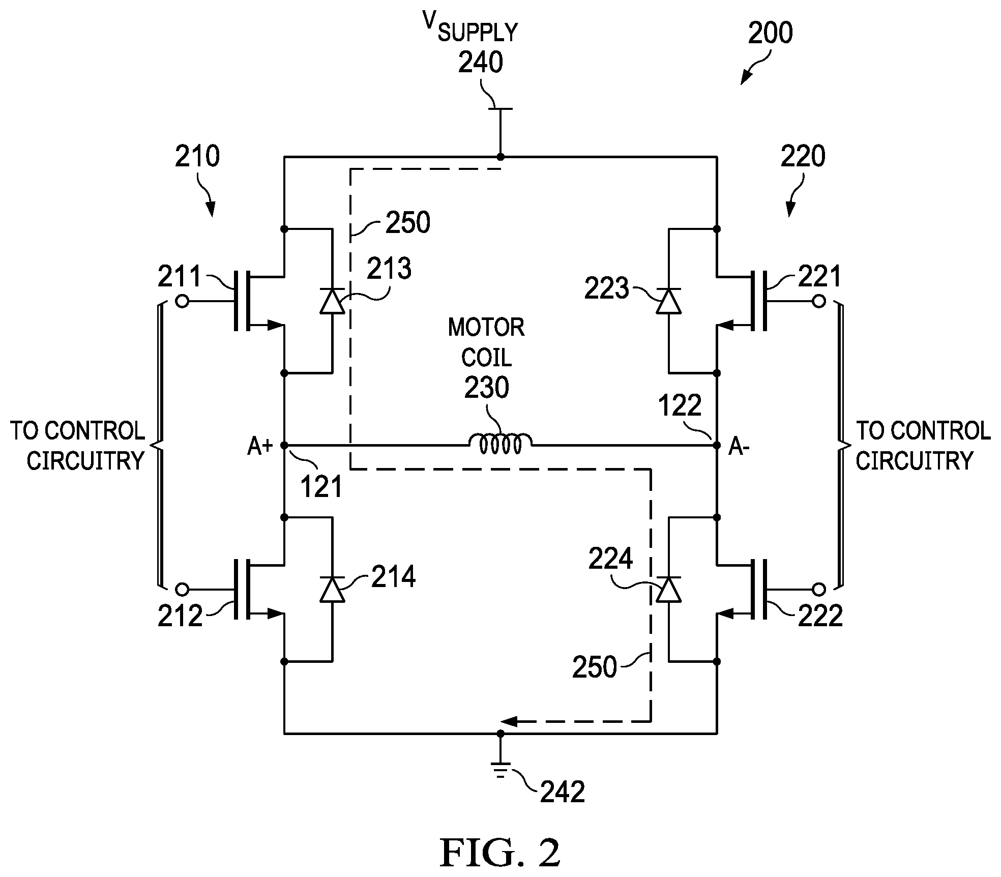 Patent US11774936 Figure 2 – Stepper motor
