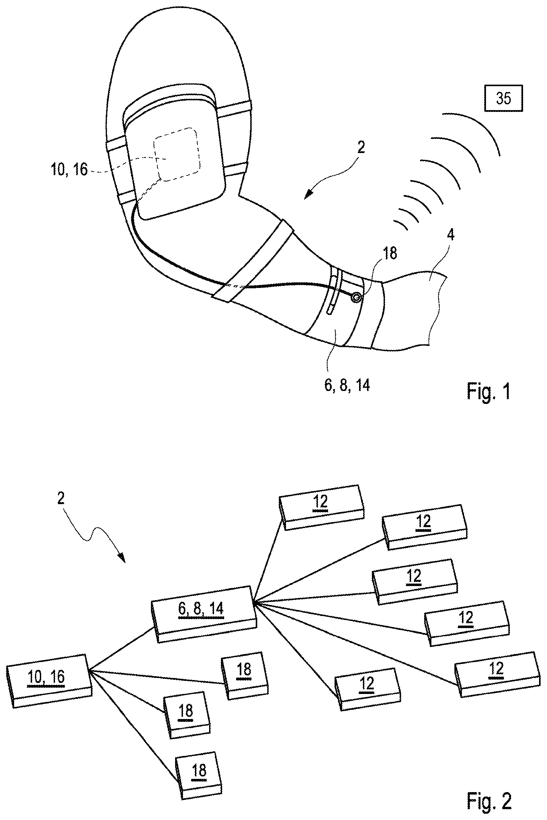 Patent US11774938 Figure 1 – Monitoring device and method for operating a monitoring device