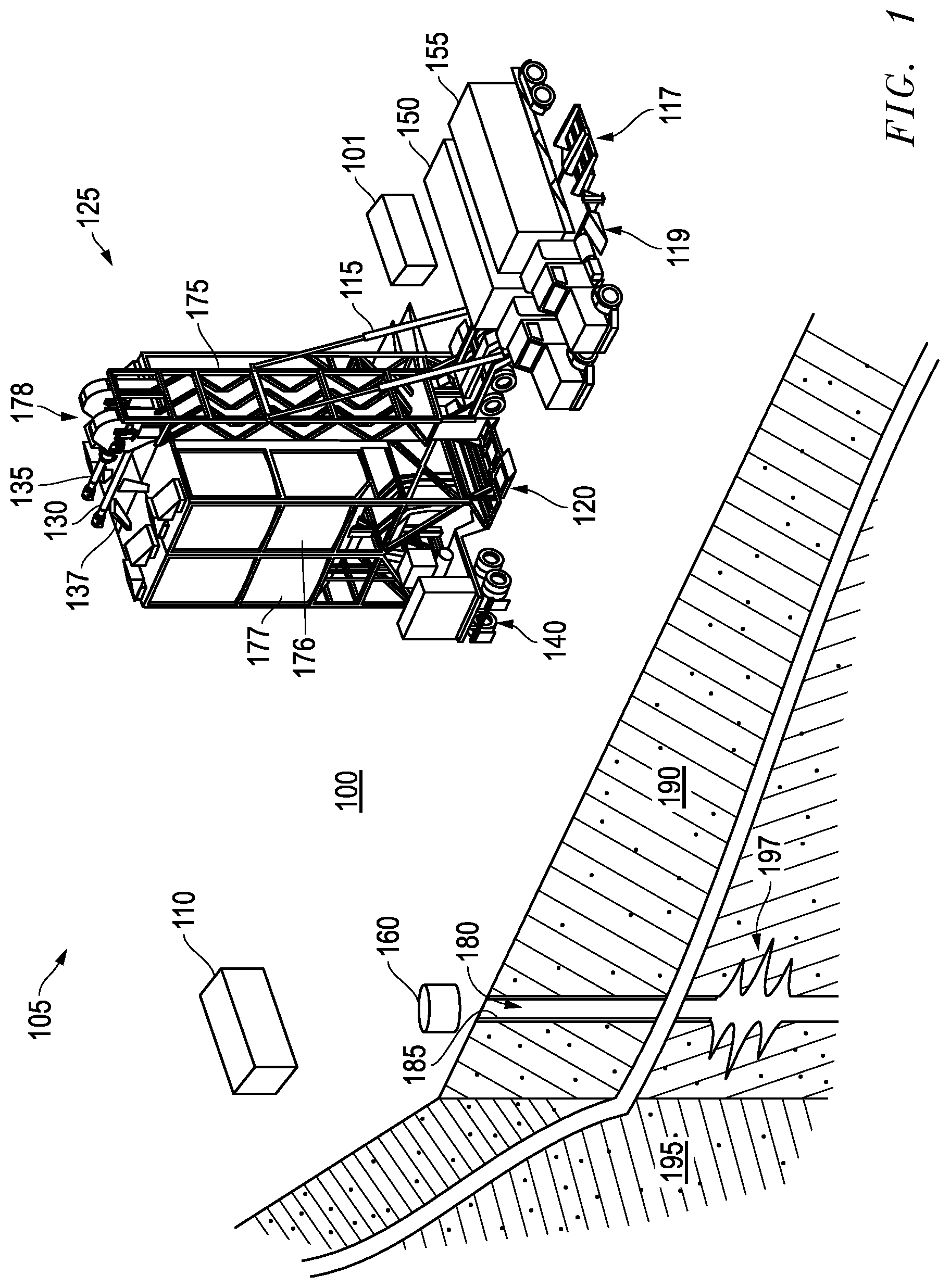 Patent US11774939 Figure 1 – Automated multi-silo aggregate management