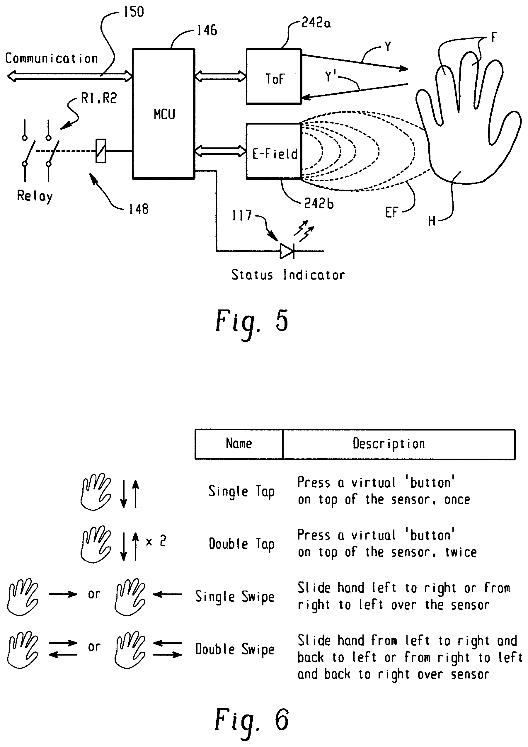 Patent US11774940 Figure 3 – Redundant touchless inputs for automation system