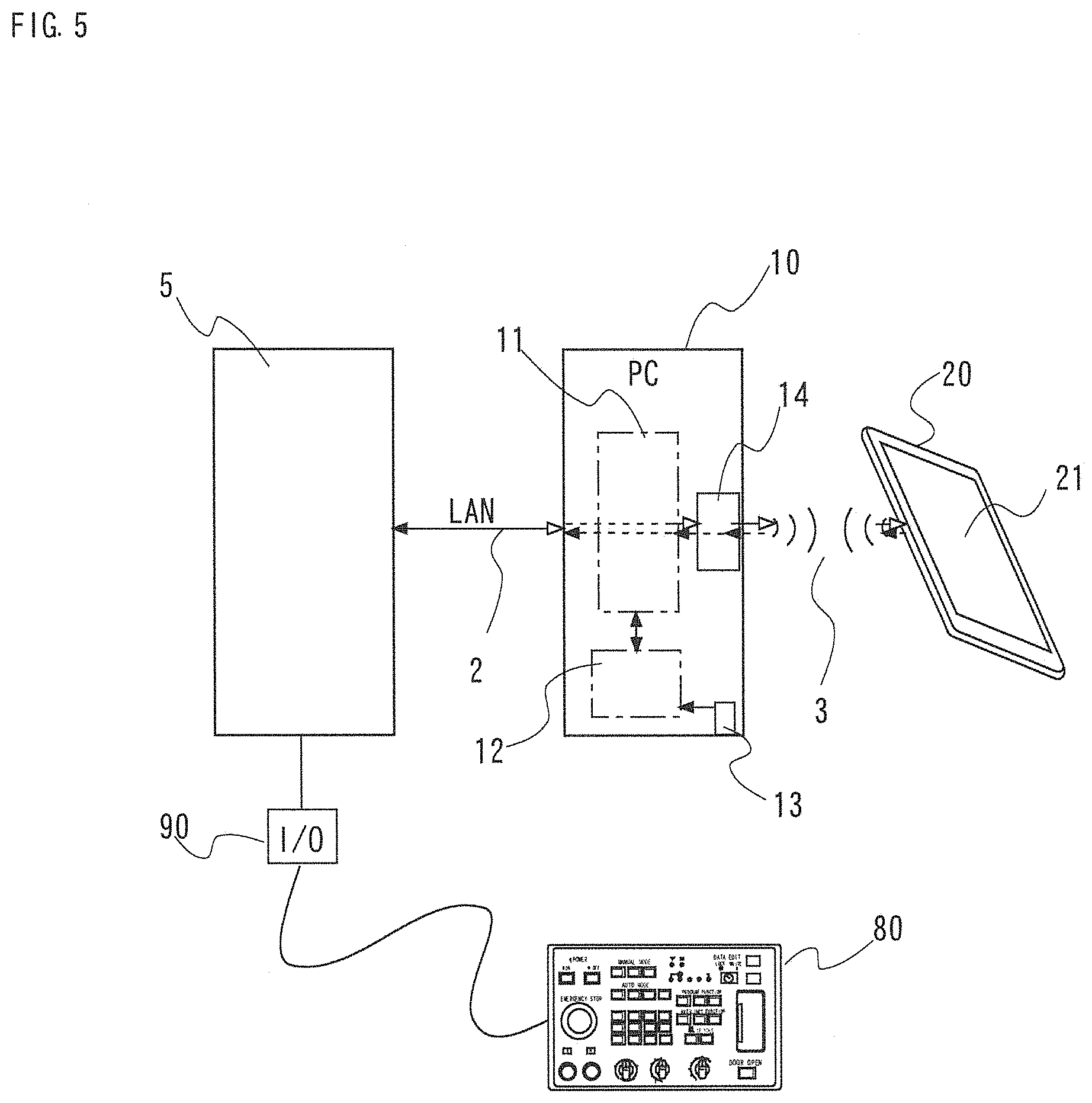 Patent US11774942 Figure 4 – Machine tool operation system and machine tool operation method carried out by said system