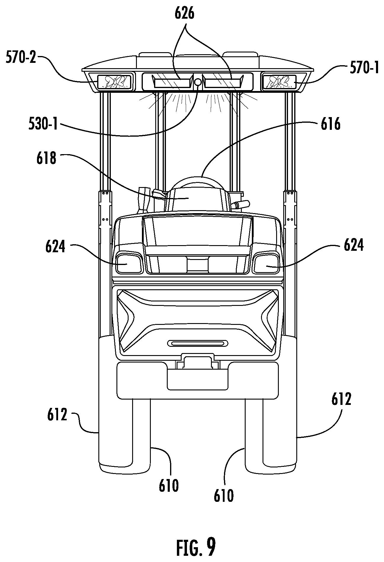 Patent US11774958 Figure 8 – Vehicle control by a remote operator