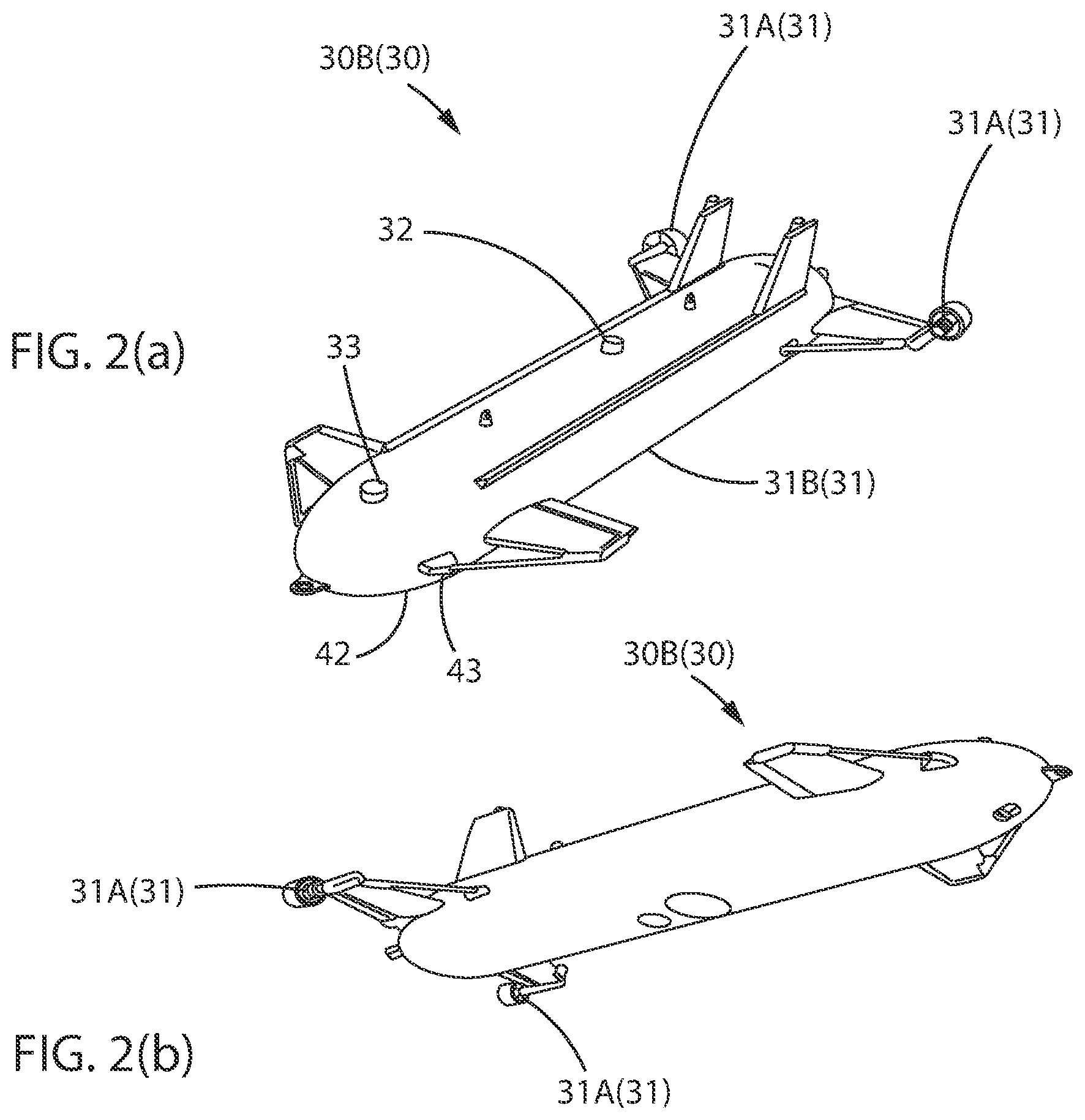 Patent US11774962 Figure 2 – Control method of underwater vehicle, introducing method of underwater vehicle, recovering method of underwater vehicle, control system of underwater vehicle, introducing/recovering equipment of control system of underwater vehicle