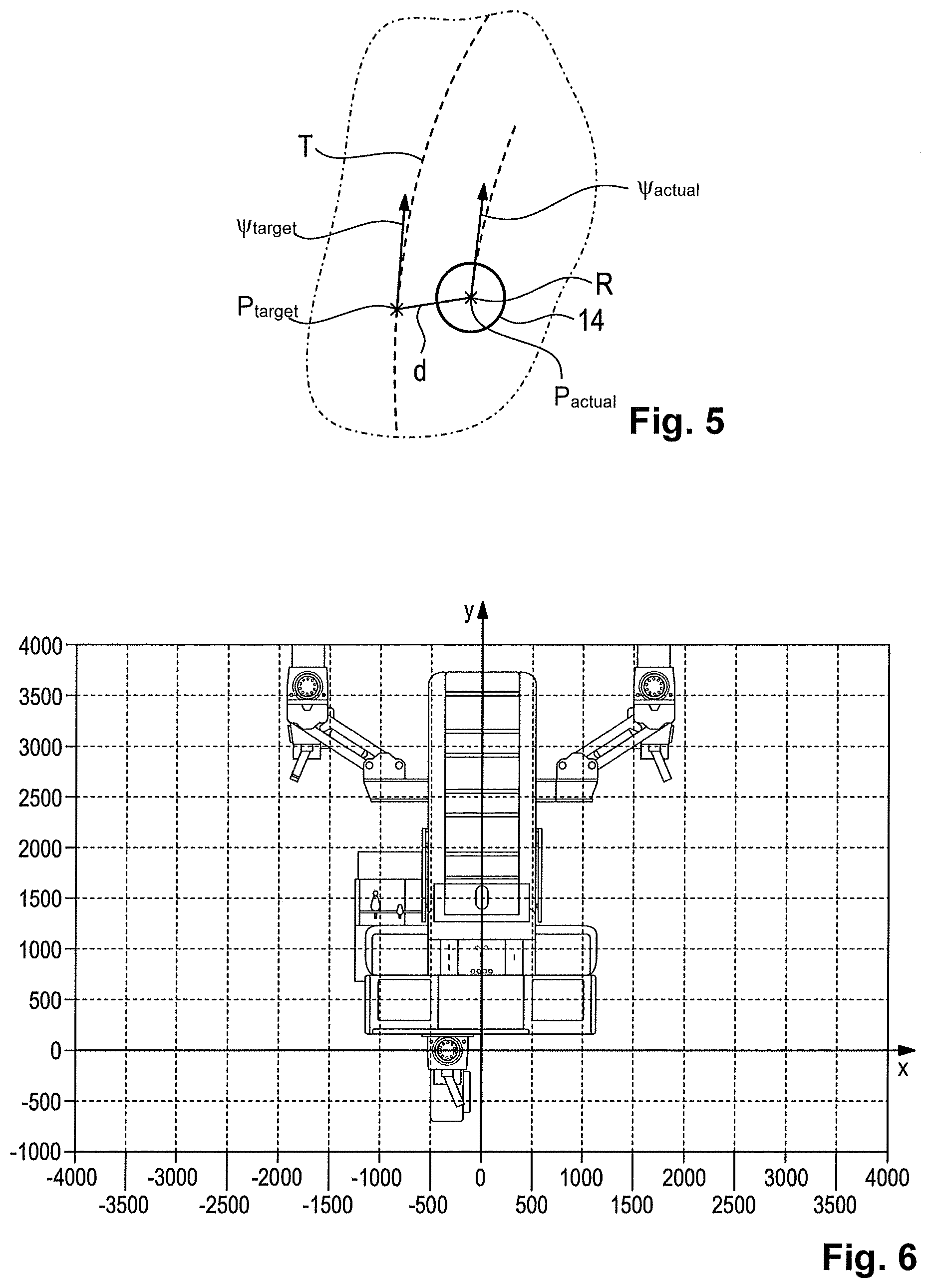 Patent US11774965 Figure 5 – Slipform paver and method for operating a slipform paver