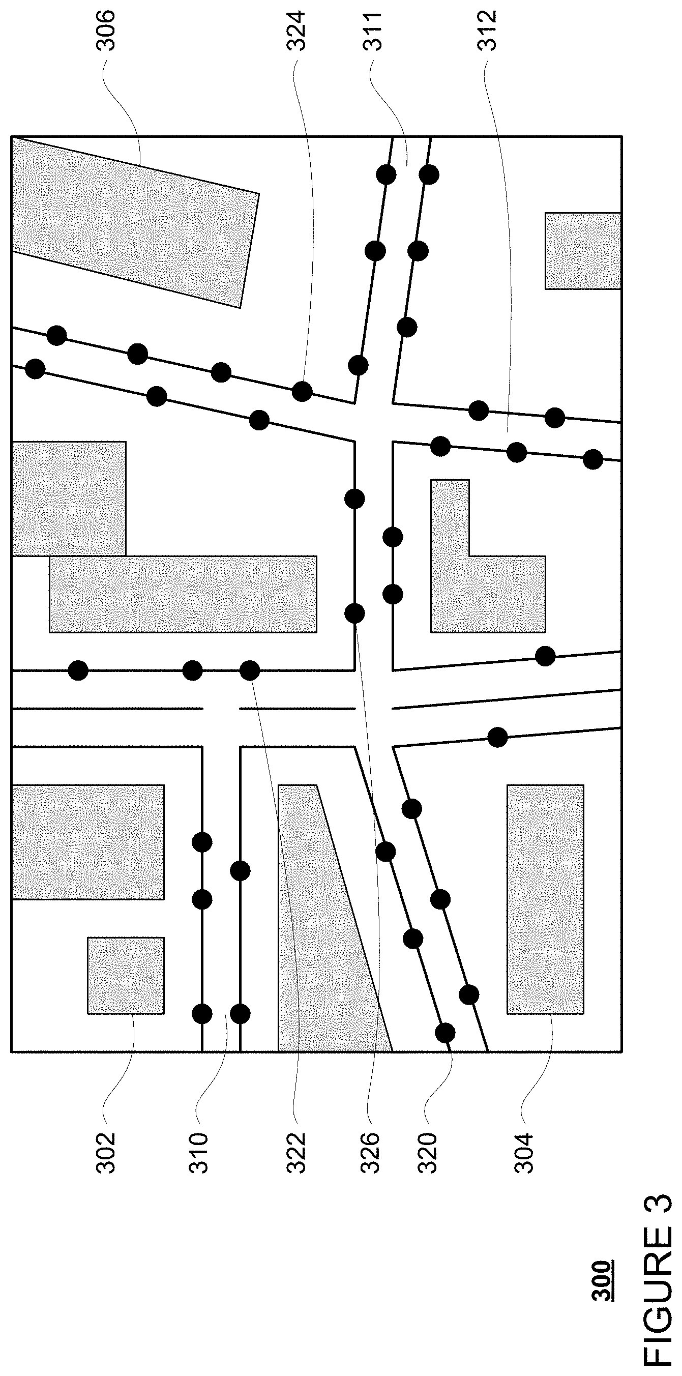 Patent US11774972 Figure 3 – Pickup and drop off zones for autonomous vehicles