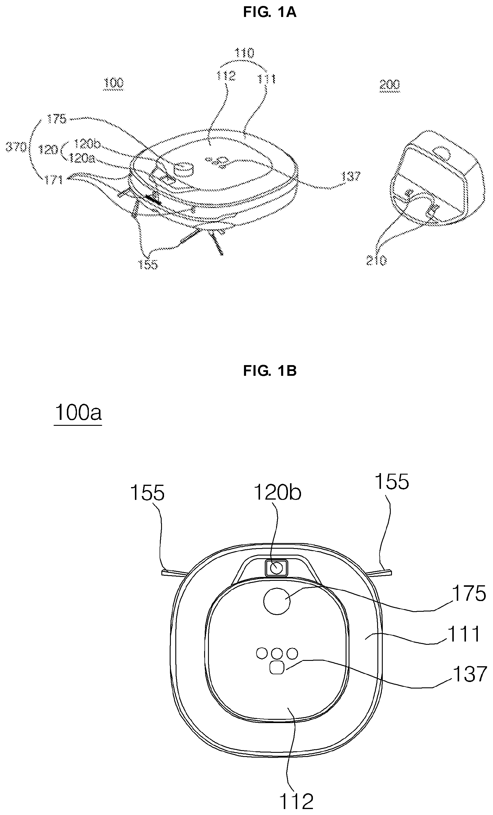 Patent US11774976 Figure 1 – Moving robot and control method thereof