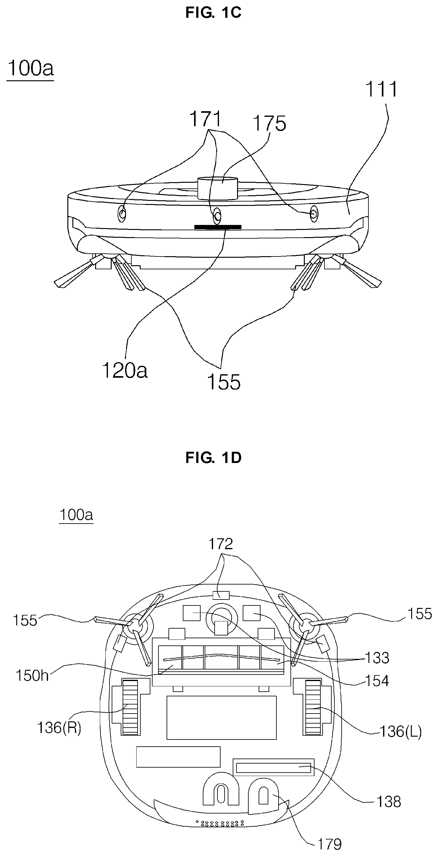 Patent US11774976 Figure 2 – Moving robot and control method thereof
