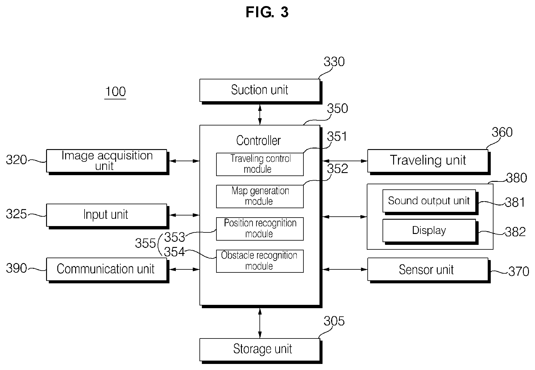 Patent US11774976 Figure 4 – Moving robot and control method thereof