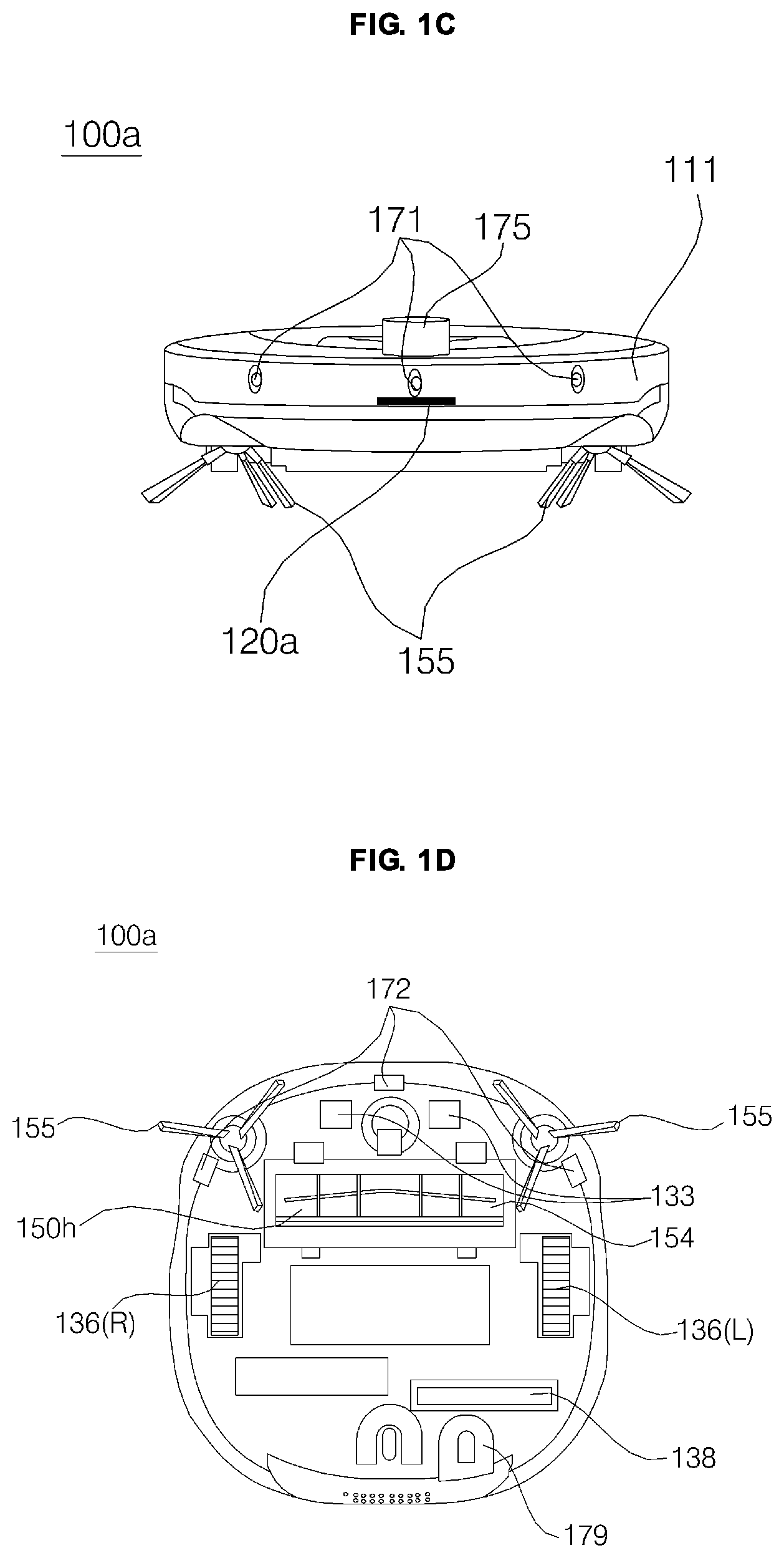 Patent US11774982 Figure 2 – Moving robot and control method thereof