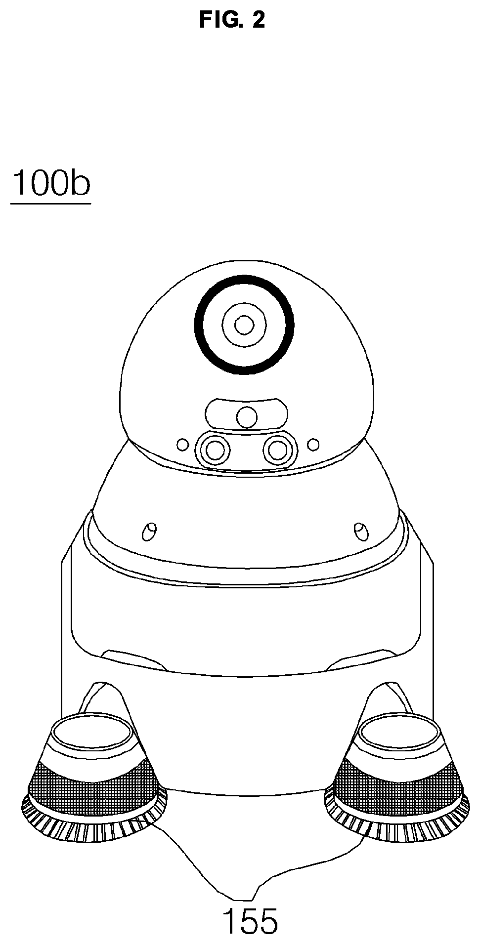 Patent US11774982 Figure 3 – Moving robot and control method thereof