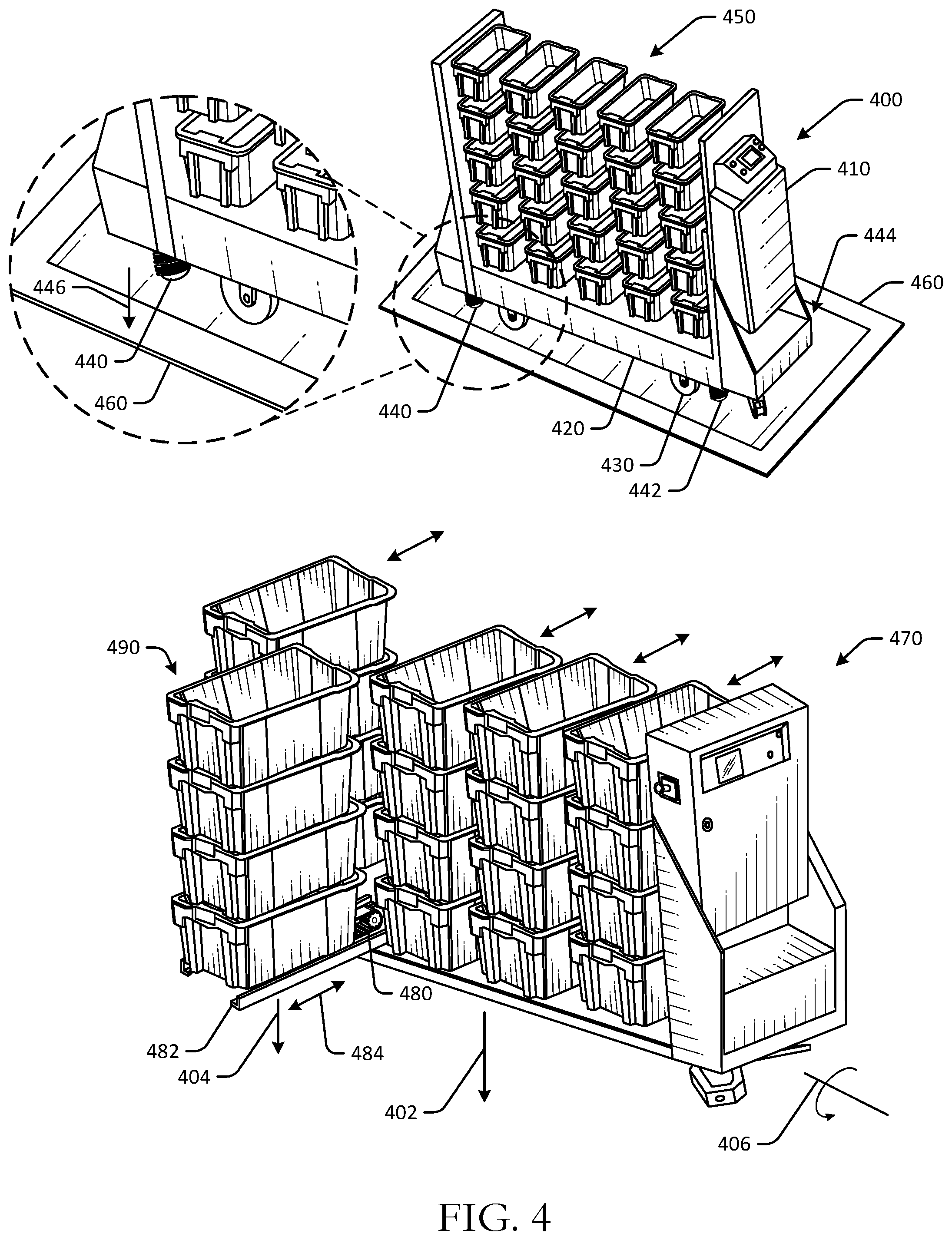Patent US11774986 Figure 4 – Stabilization of autonomous vehicles using electromagnetic force