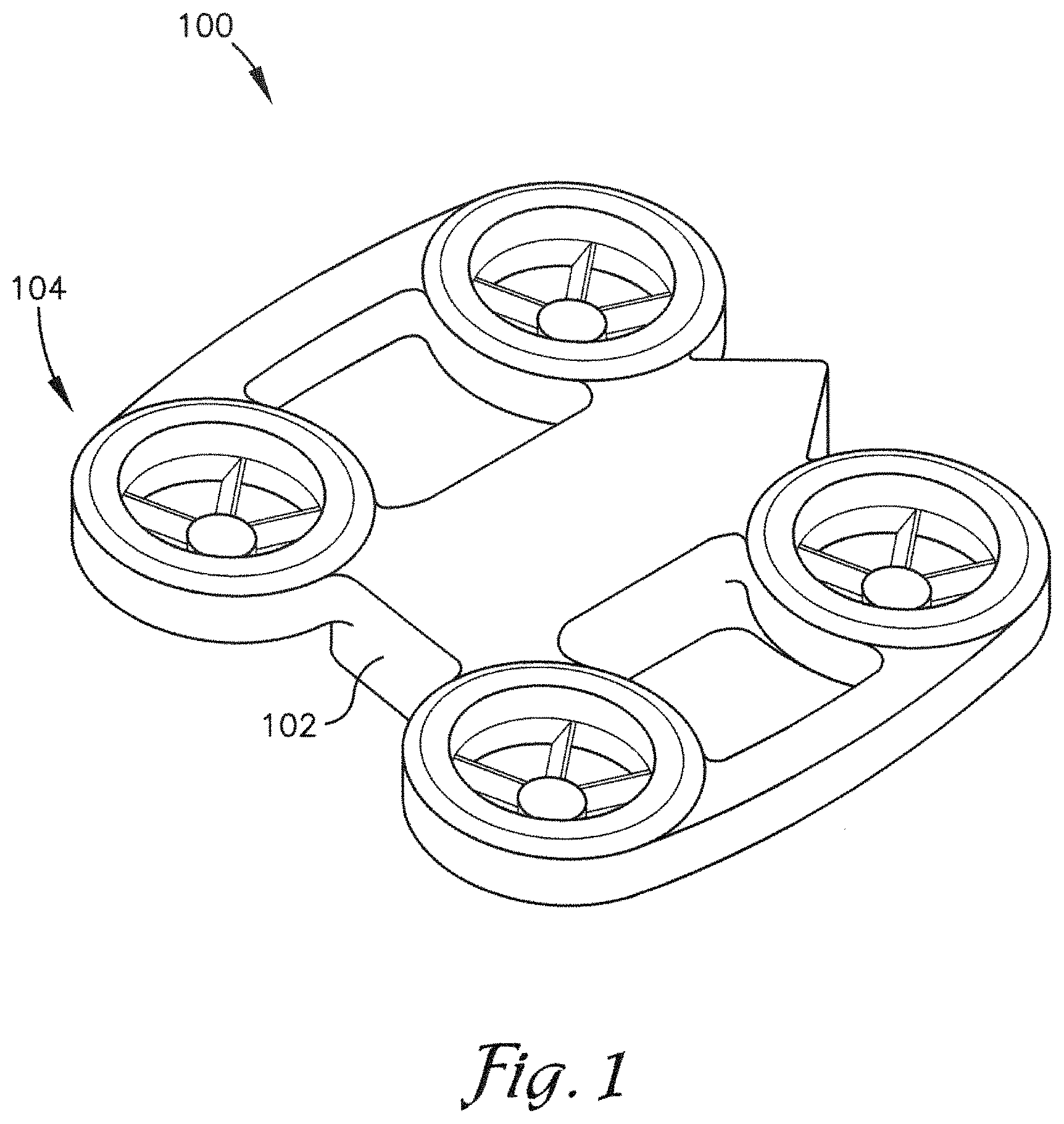 Patent US11774987 — Control of vehicle movement by application of geometric algebra and state and error estimation — Figure 1