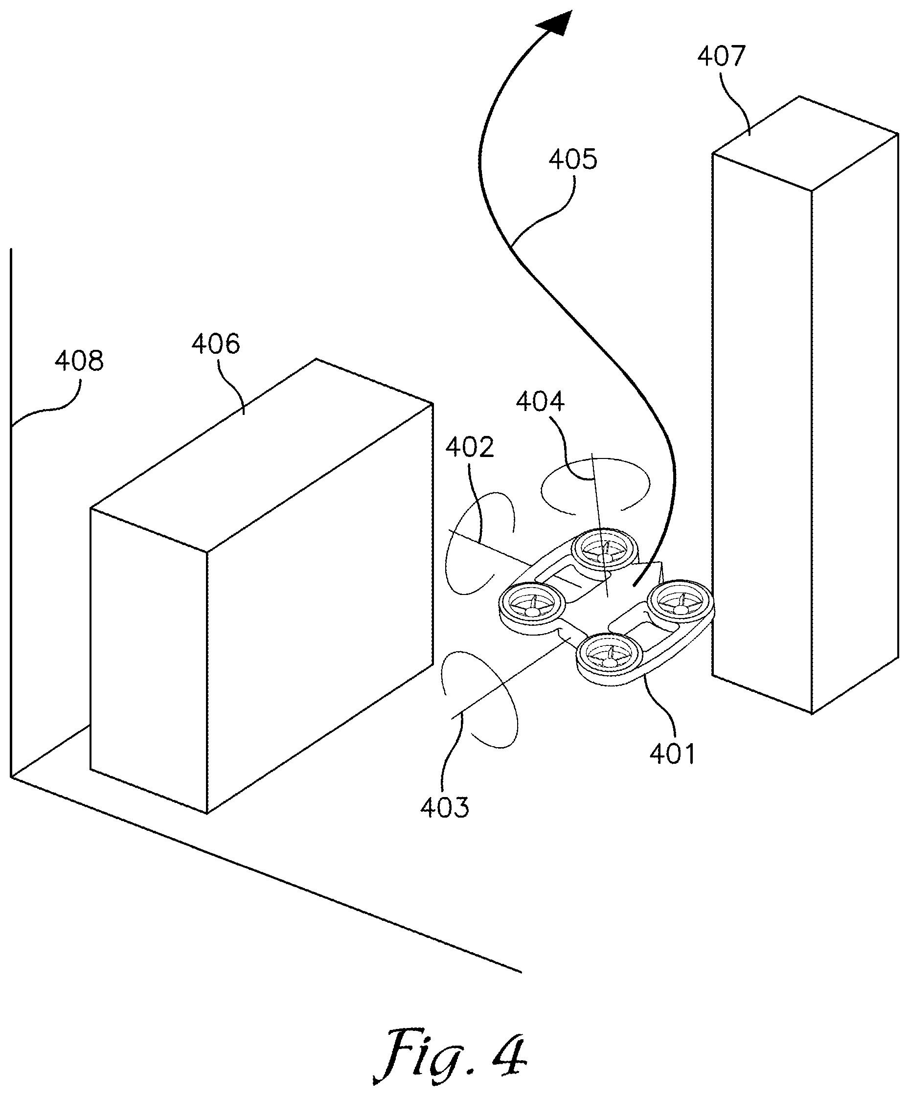 Patent US11774987 Figure 4 – Control of vehicle movement by application of geometric algebra and state and error estimation
