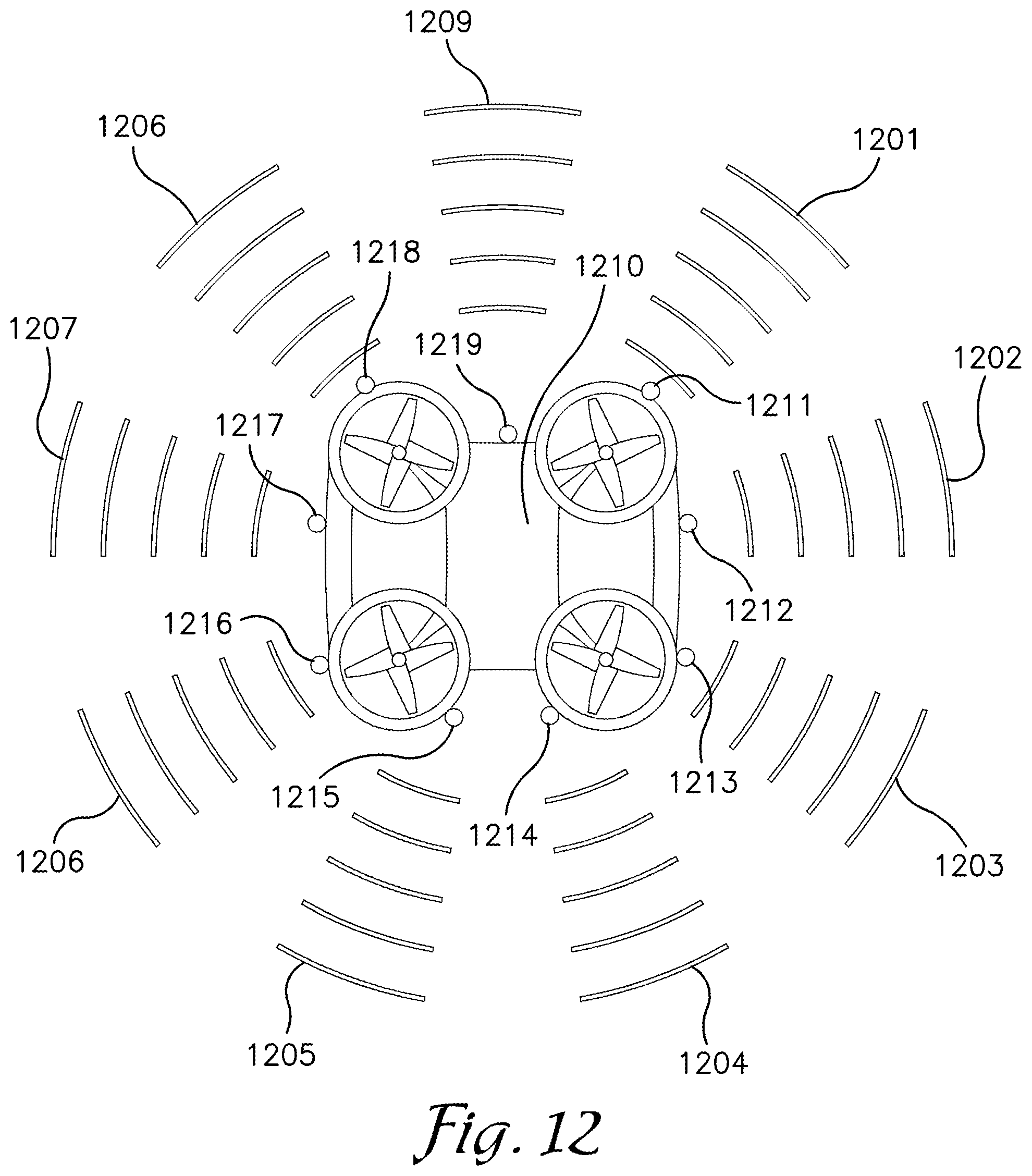 Patent US11774987 Figure 12 – Control of vehicle movement by application of geometric algebra and state and error estimation