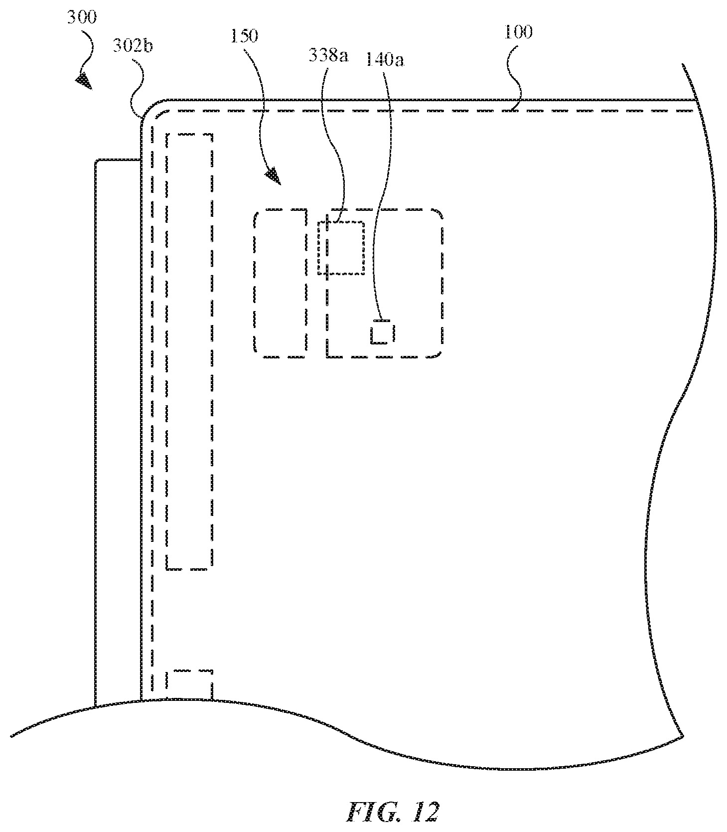 Patent US11775006 Figure 9 – Electronic device with magnetic field sensor design for detection of multiple accessories