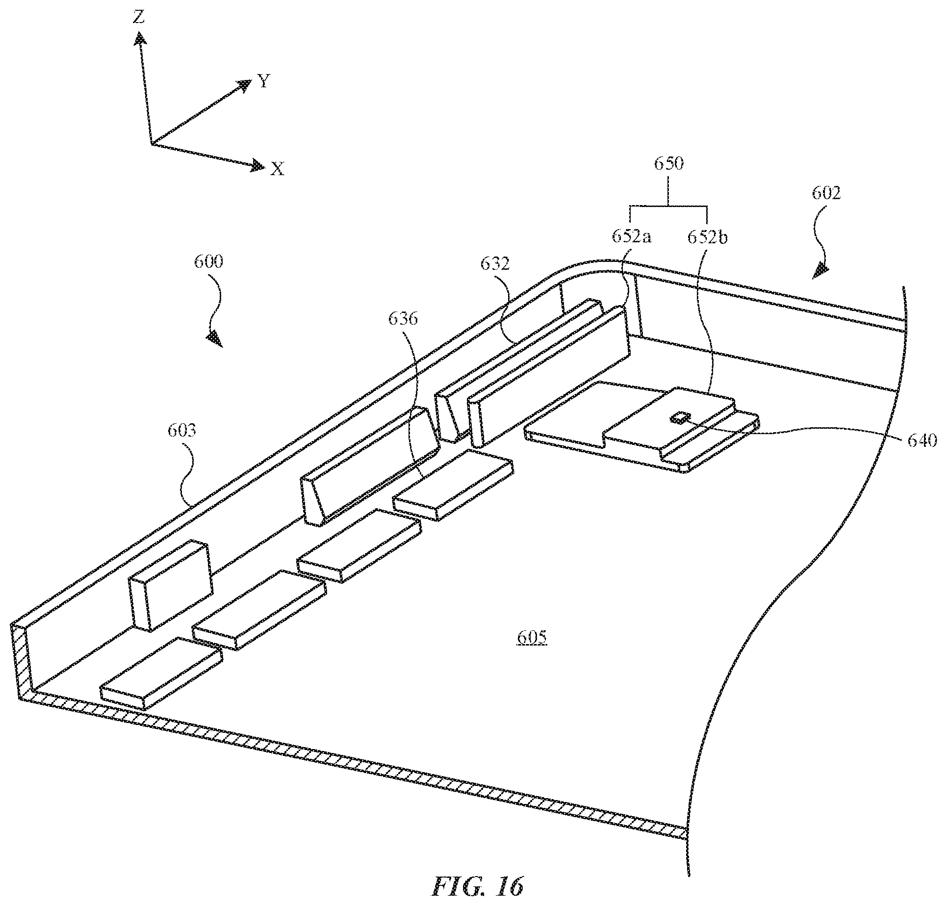 Patent US11775006 Figure 13 – Electronic device with magnetic field sensor design for detection of multiple accessories