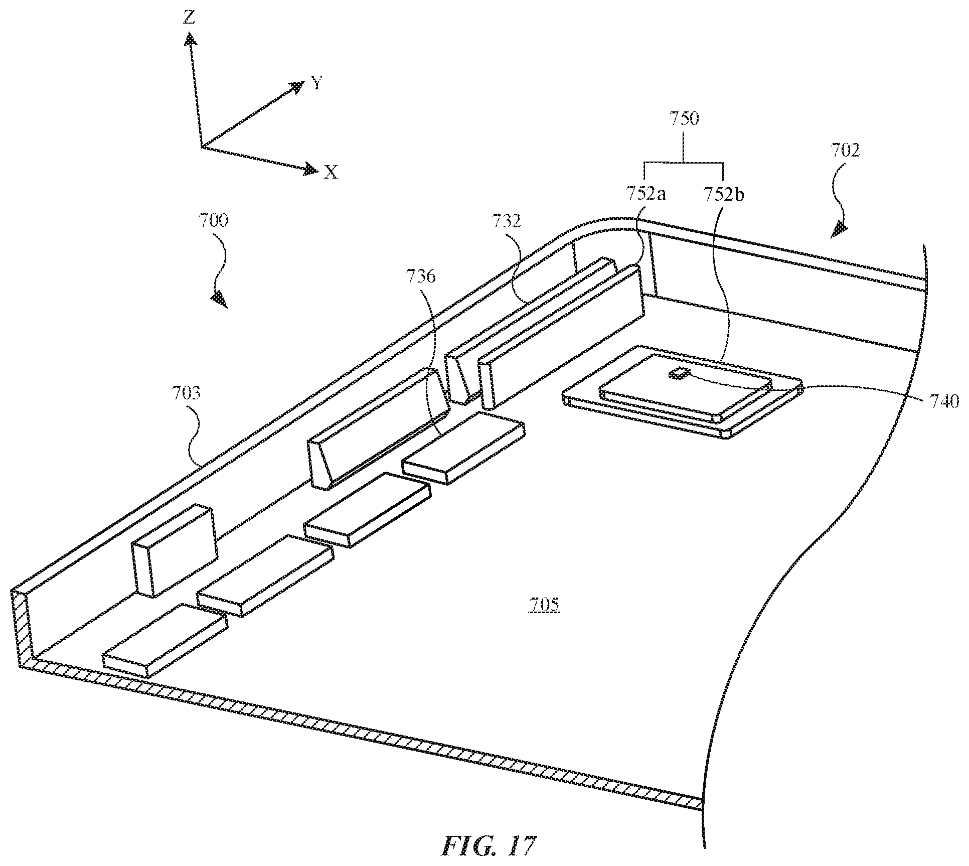 Patent US11775006 Figure 14 – Electronic device with magnetic field sensor design for detection of multiple accessories