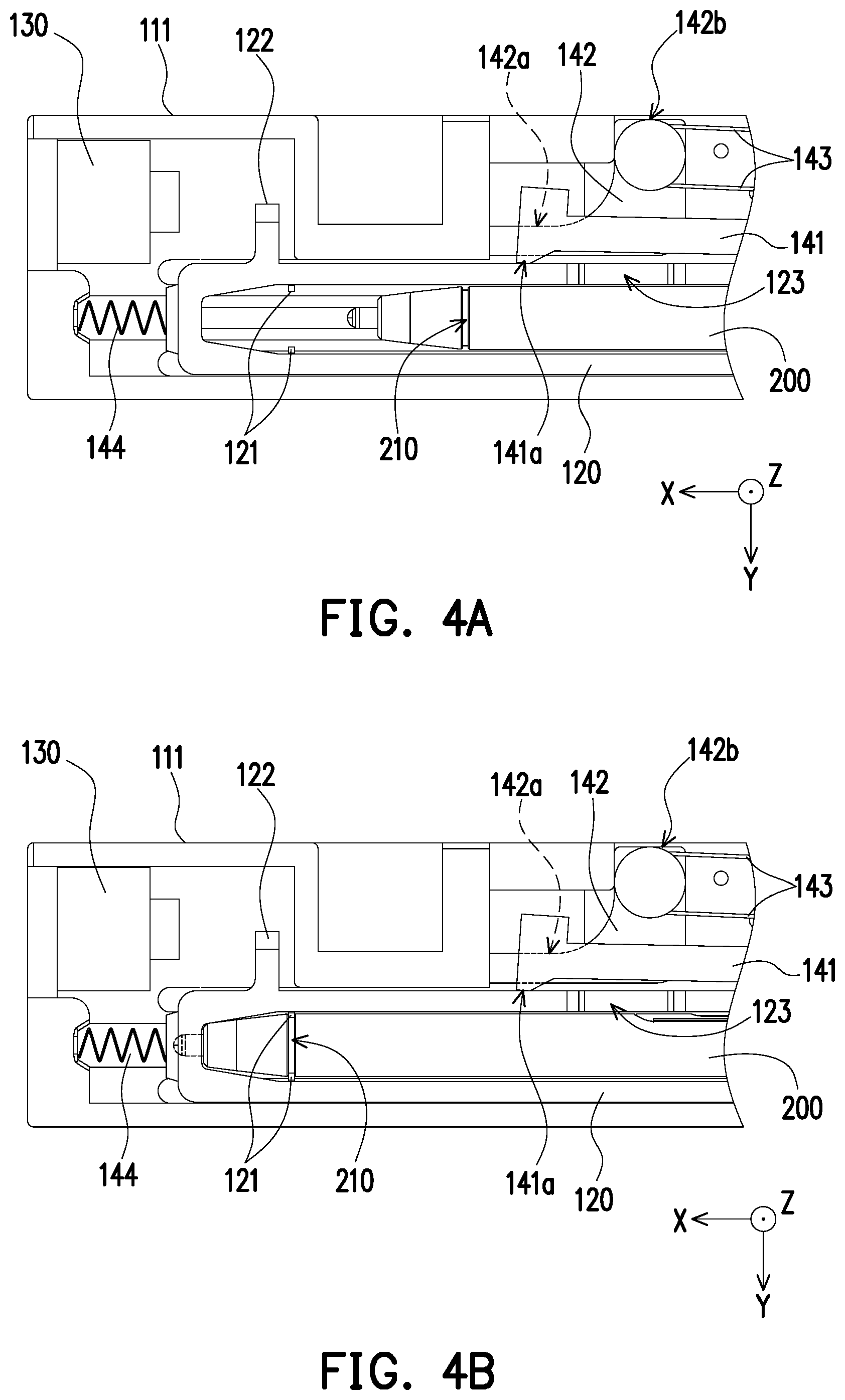 Patent US11775007 Figure 4 – Pick-and-place mechanism for stylus