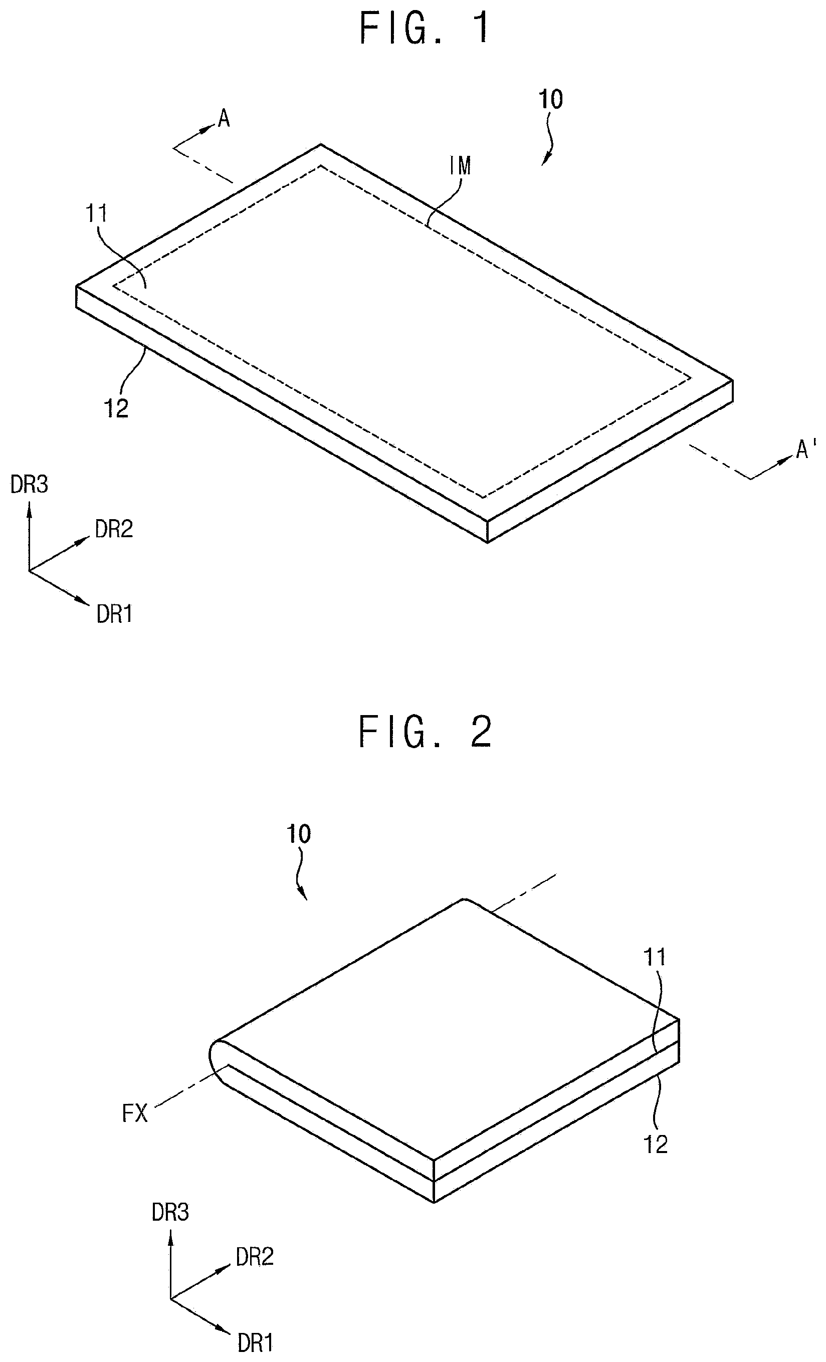 Patent US11775008 Figure 1 – Foldable display device