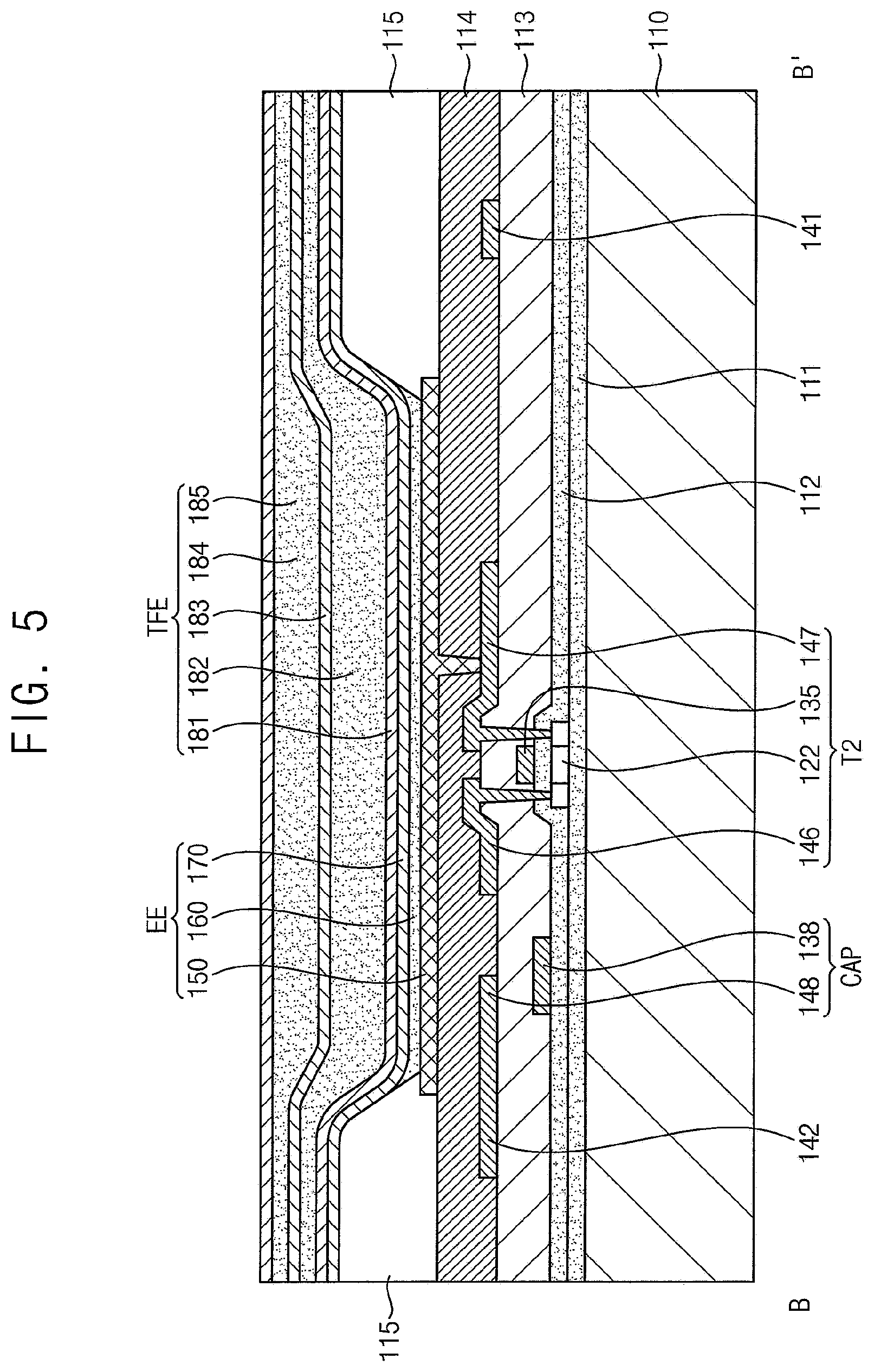 Patent US11775008 Figure 4 – Foldable display device