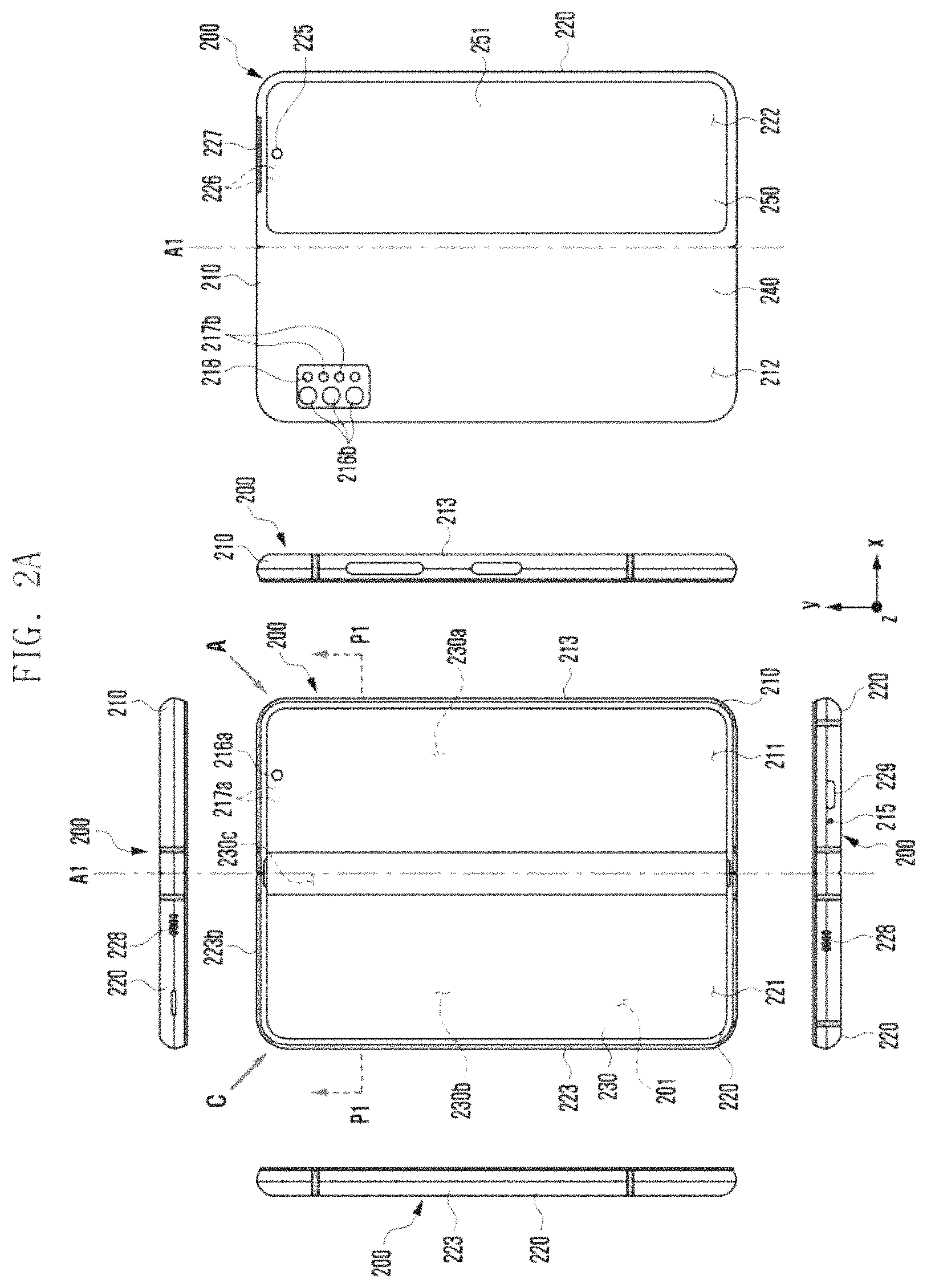 Patent US11775009 Figure 2 – Display module capable of recognizing pen input device and electronic device including same