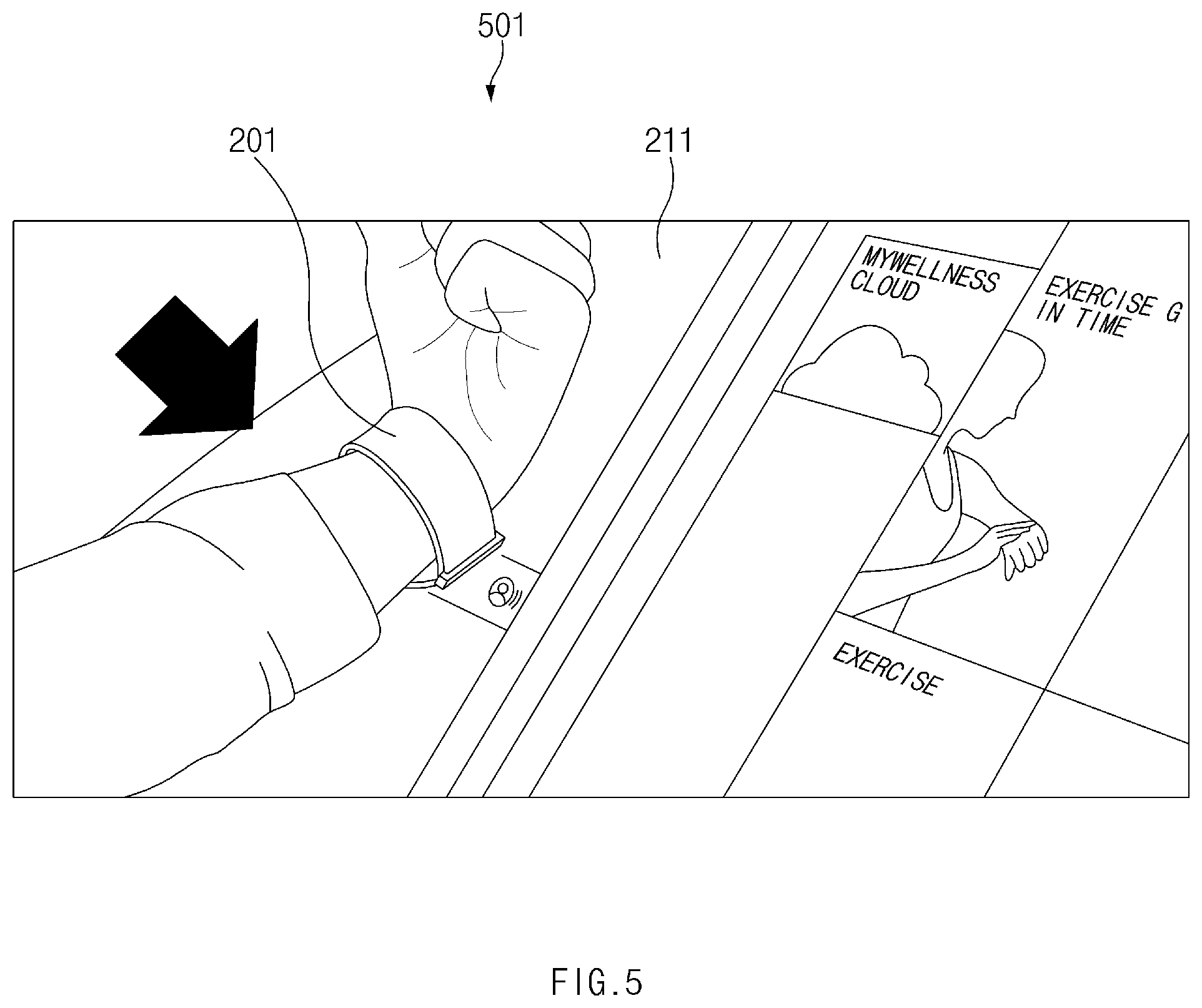 Patent US11775011 Figure 5 – Method for transceiving information and electronic device thereof