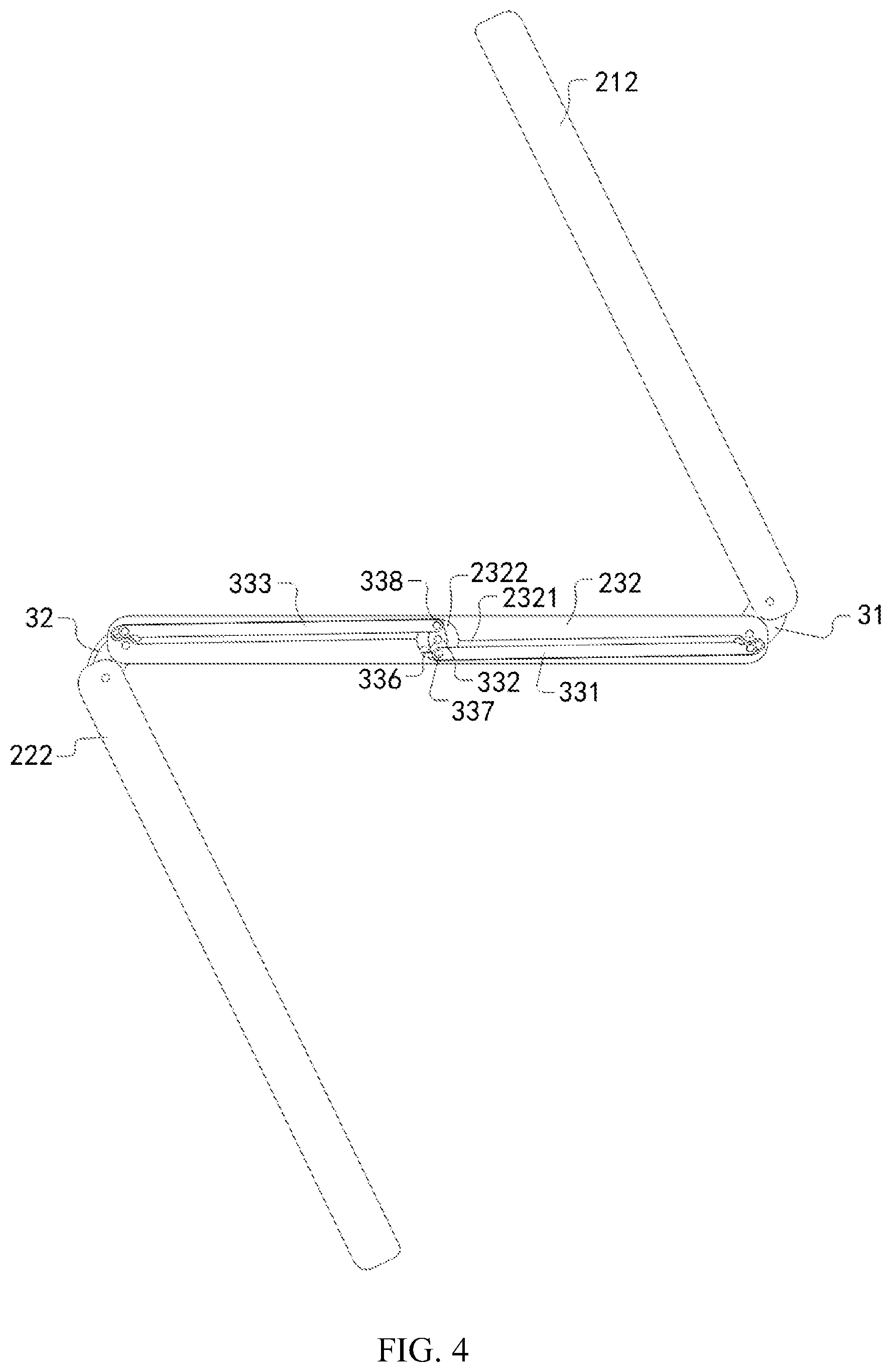 Patent US11775012 Figure 3 – Foldable screen and electronic device