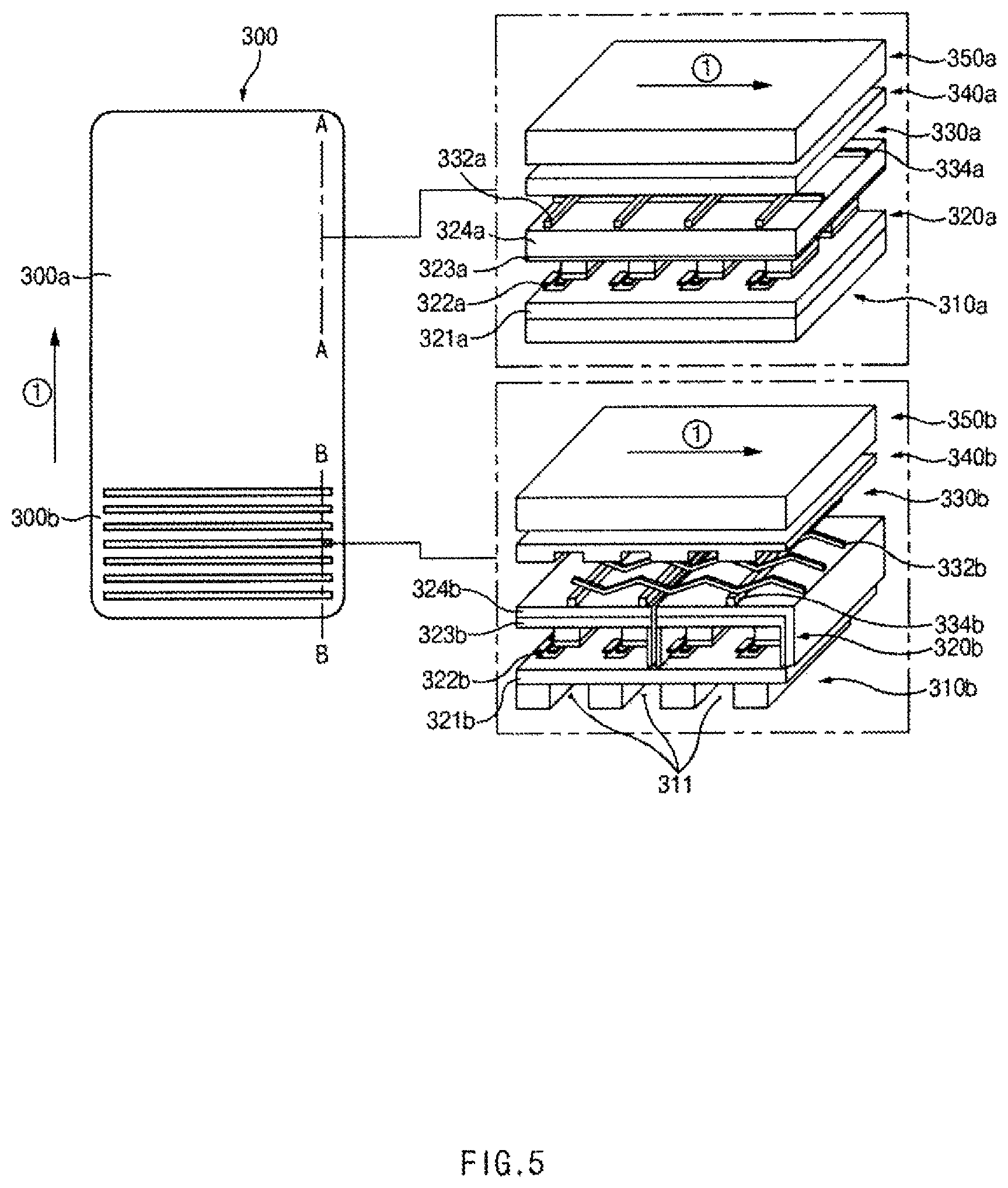 Patent US11775013 Figure 7 – Flexible display and electronic device having same
