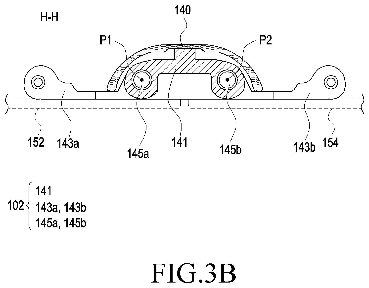 Patent US11775015 Figure 4 – Electronic device including flexible printed circuit board