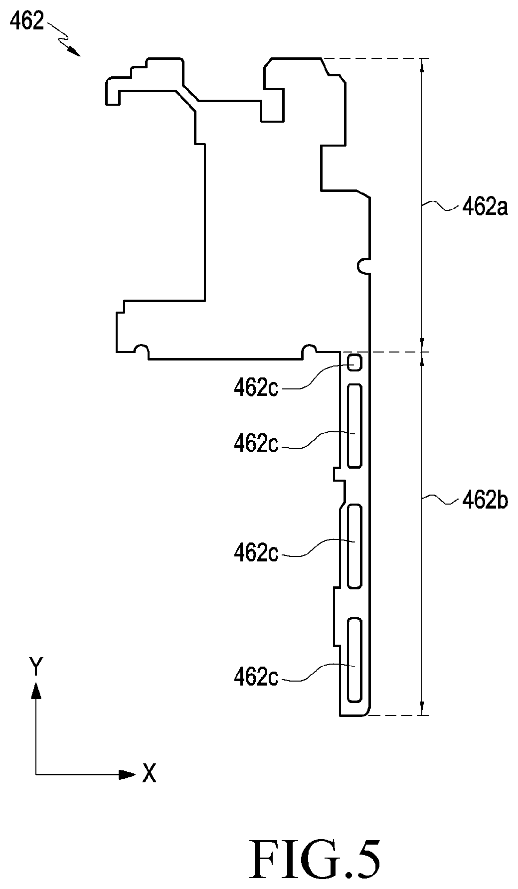 Patent US11775015 Figure 6 – Electronic device including flexible printed circuit board