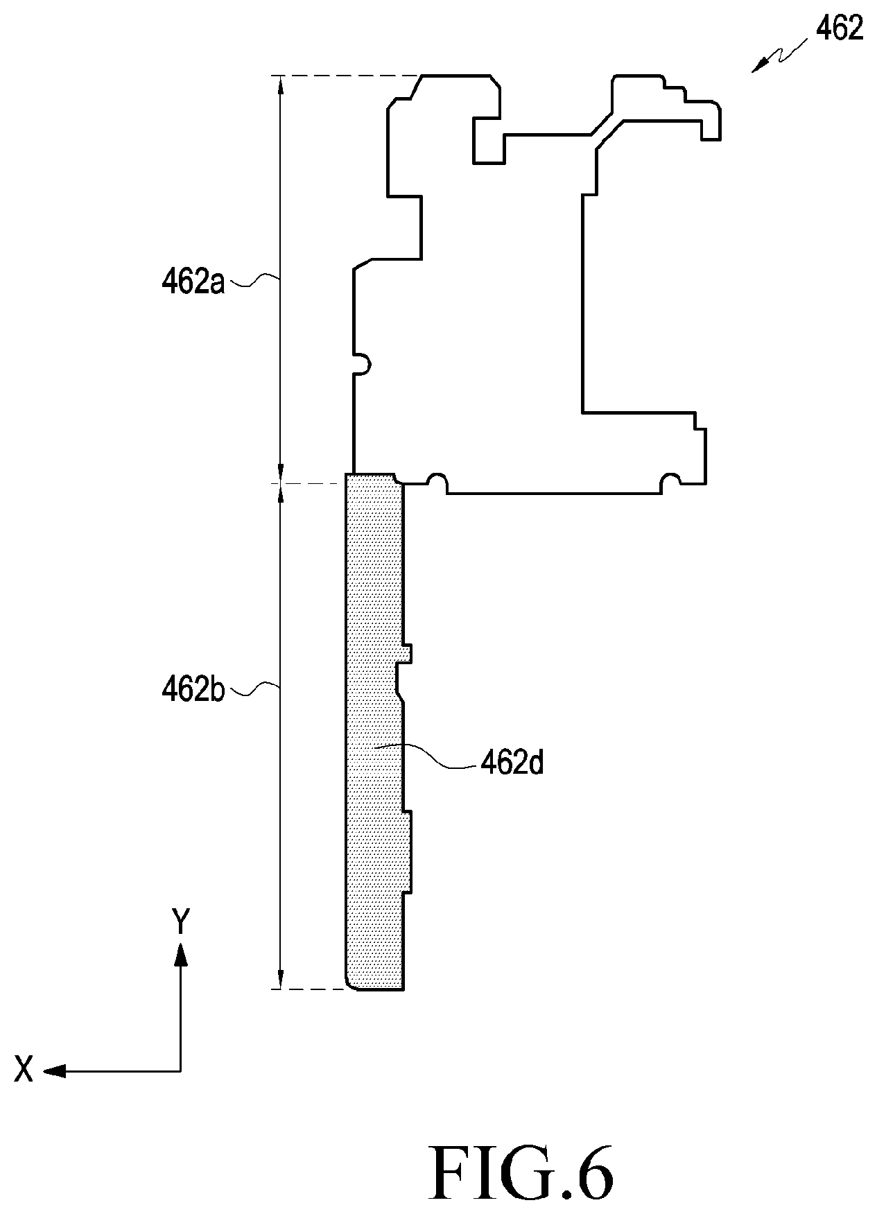 Patent US11775015 Figure 7 – Electronic device including flexible printed circuit board
