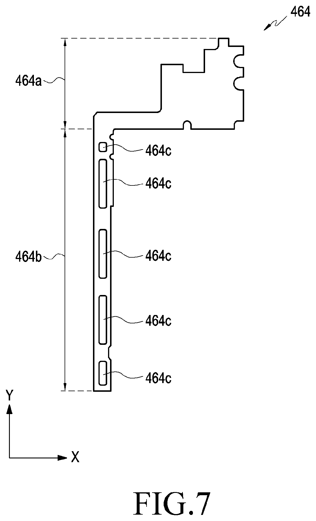 Patent US11775015 Figure 8 – Electronic device including flexible printed circuit board