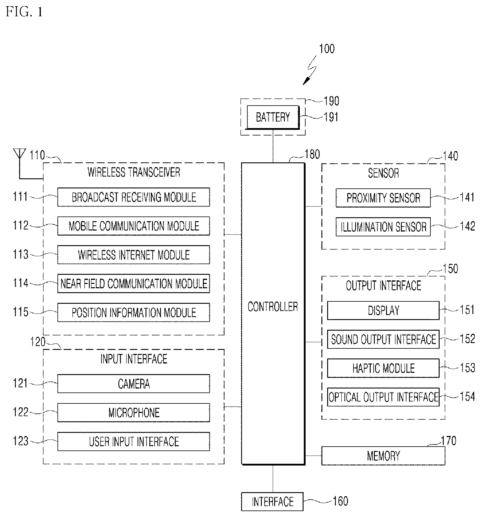 Patent US11775016 Figure 1 – Display device