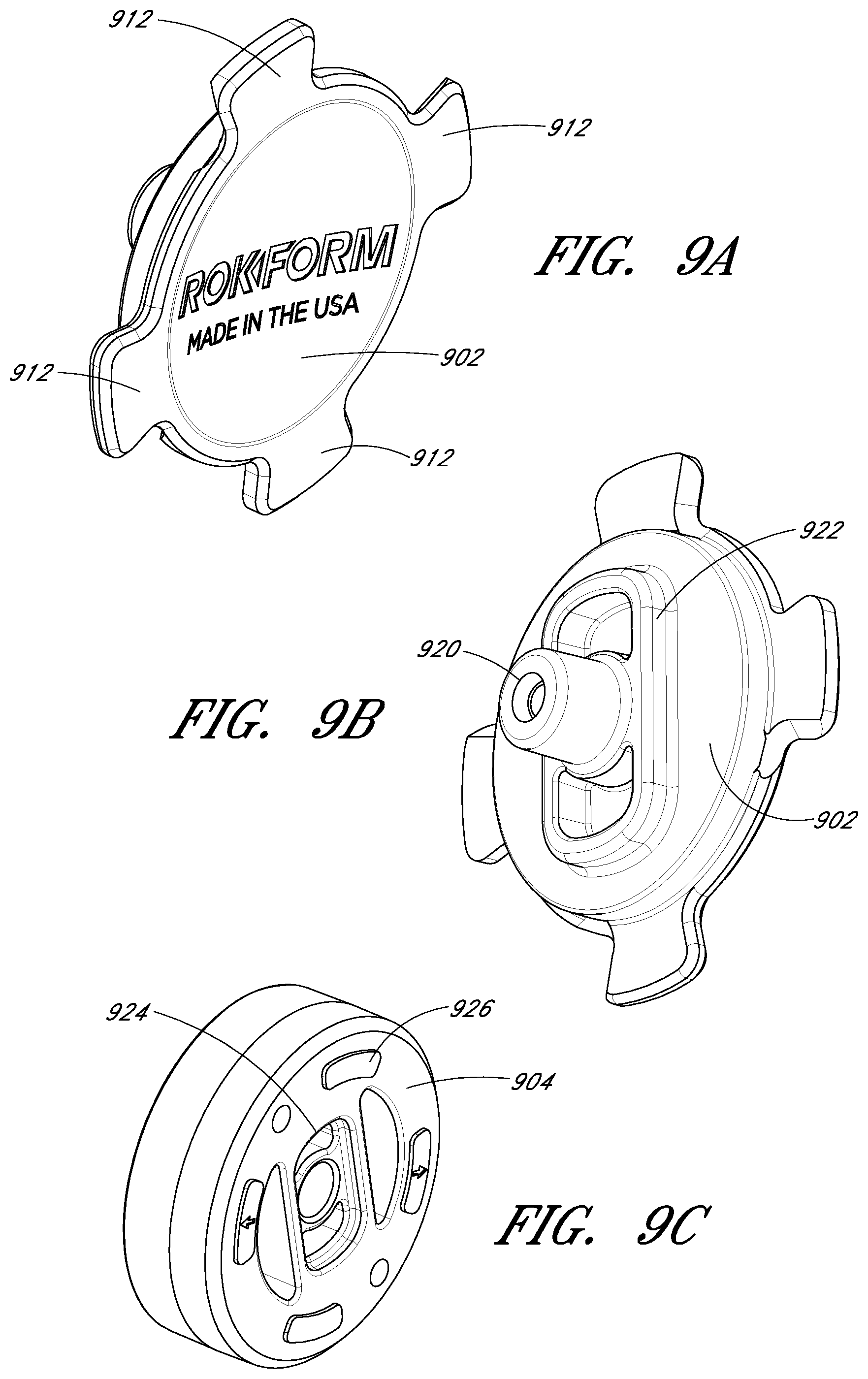 Patent US11775019 Figure 9 – Case and mount system for handheld electronic device