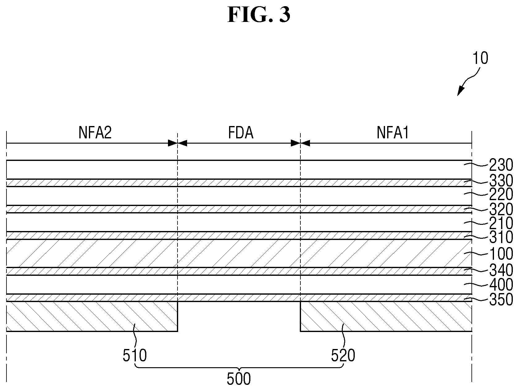 Patent US11775020 Figure 3 – Display device and method of manufacturing the same