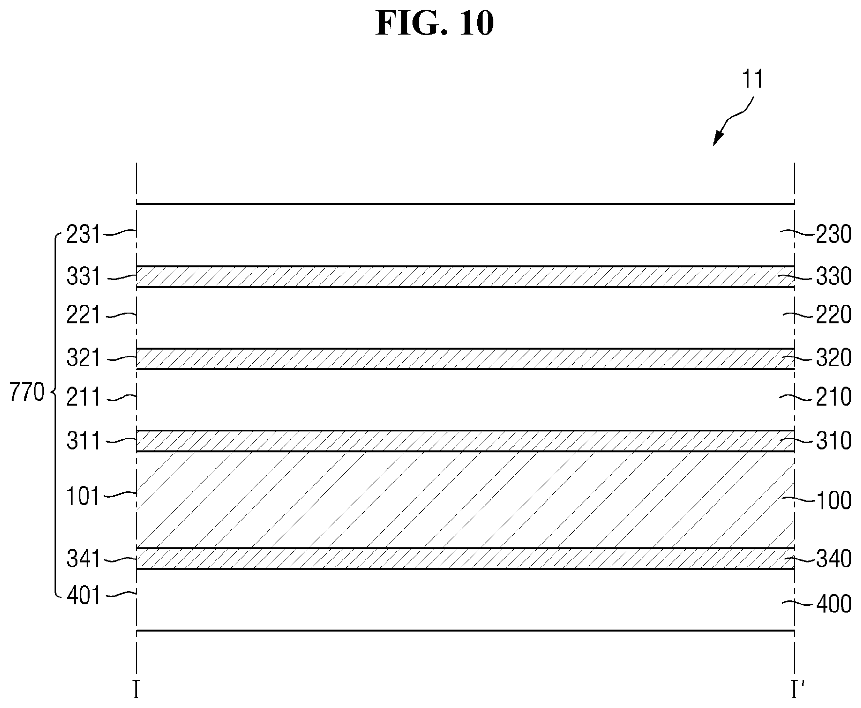 Patent US11775020 Figure 10 – Display device and method of manufacturing the same