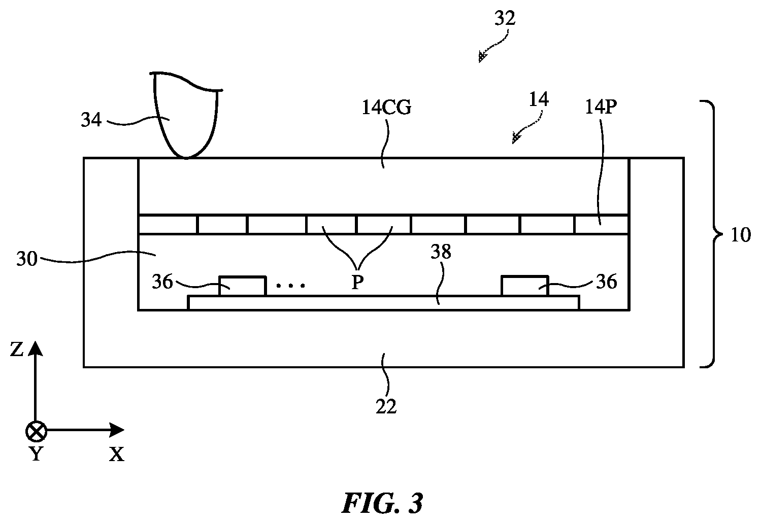 Patent US11775021 Figure 3 – Moisture-insensitive optical touch sensors