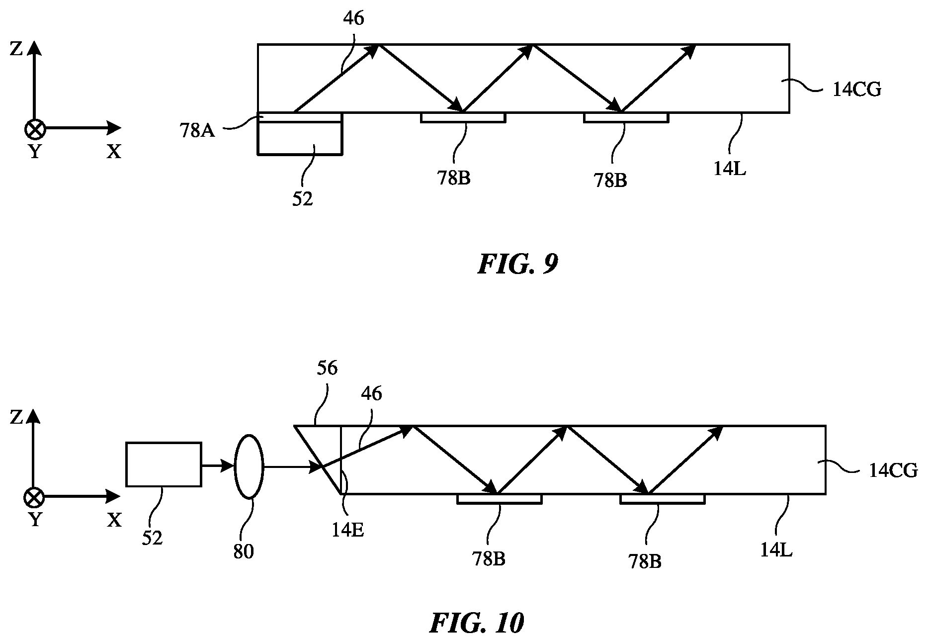 Patent US11775021 Figure 8 – Moisture-insensitive optical touch sensors